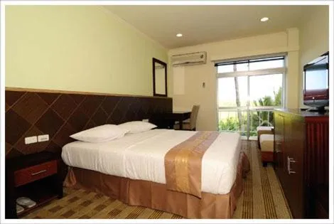 Photo of the whole room, Bed in Airai Water Paradise Hotel & Spa