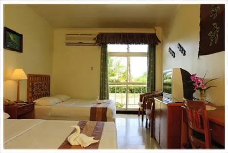 Photo of the whole room, Bed in Airai Water Paradise Hotel & Spa