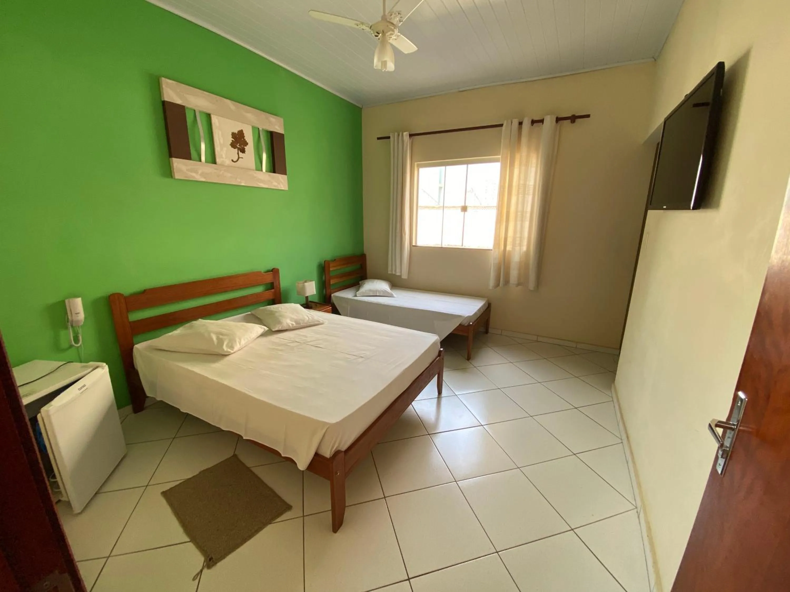 Bed in Hotel Modelo