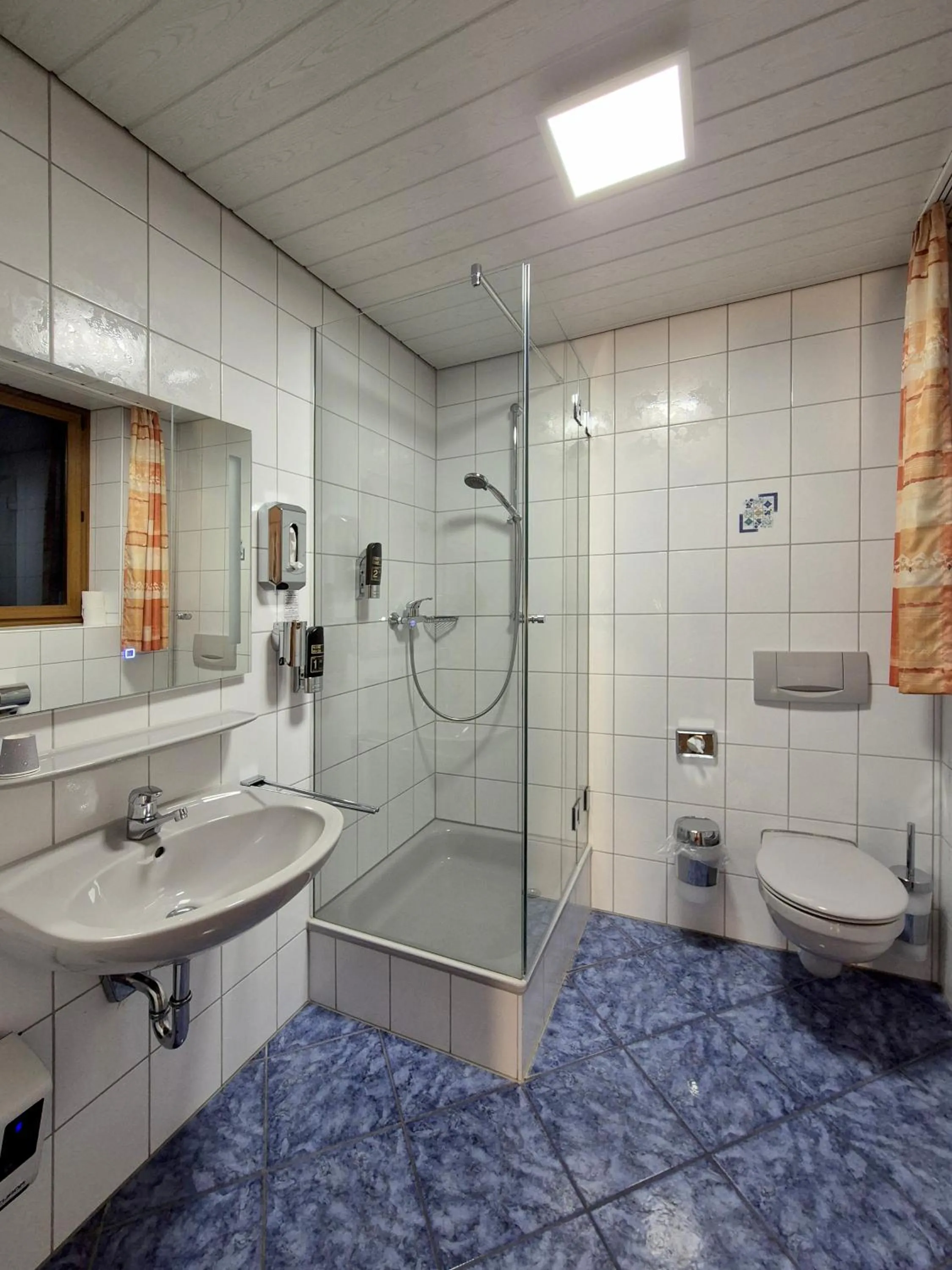 Shower in Hotel Mäuerle