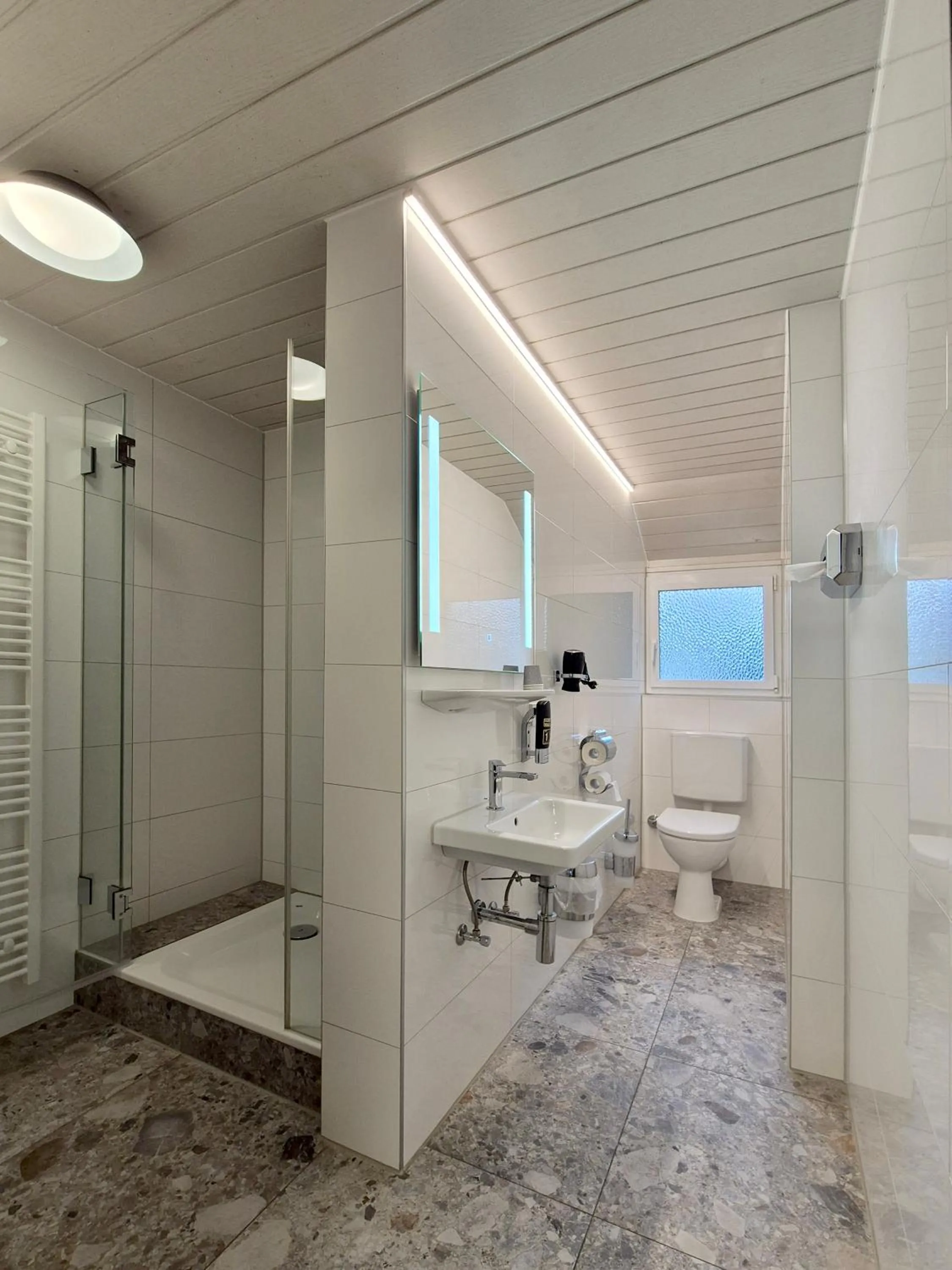 Shower in Hotel Mäuerle