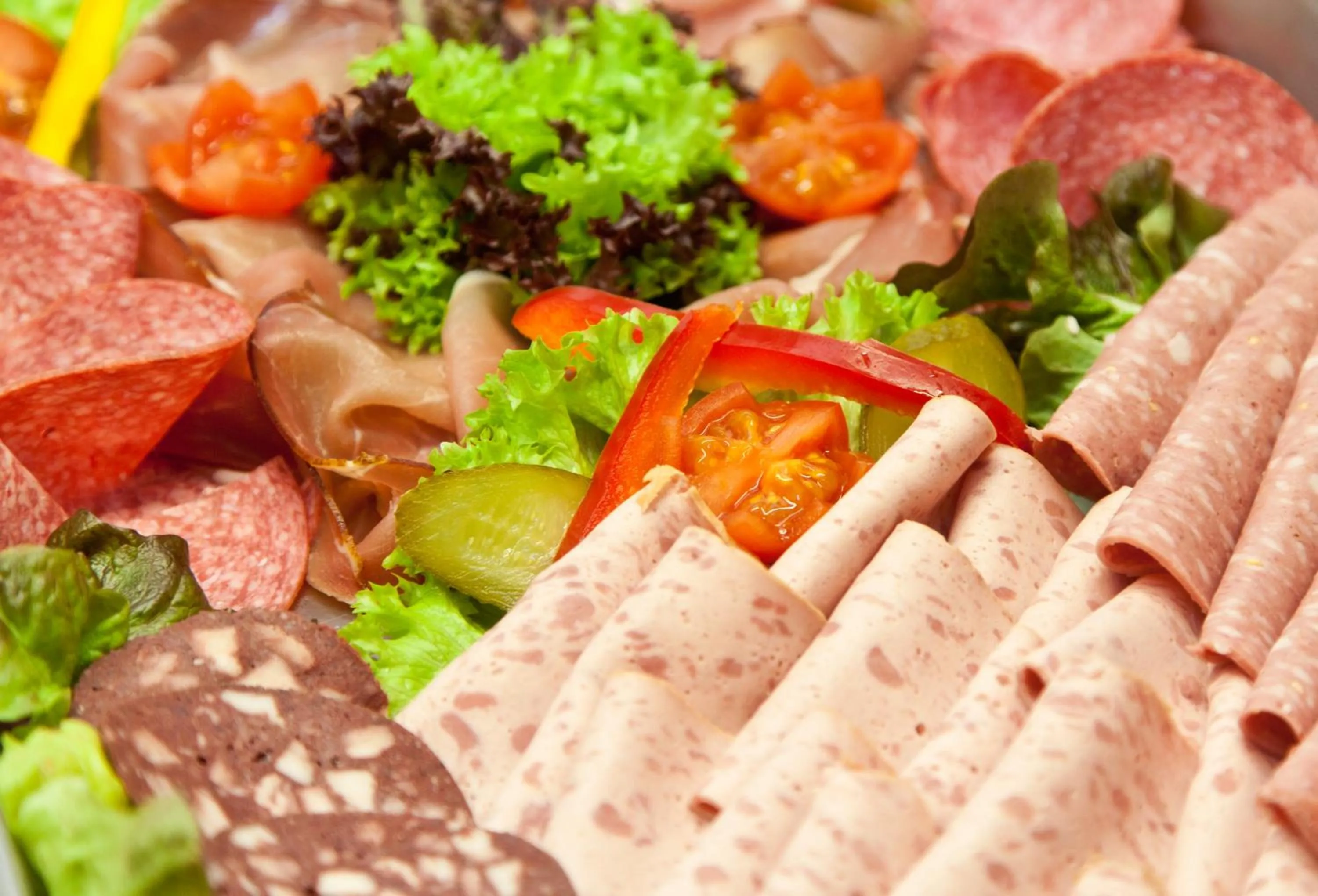 Food close-up in Hotel Strauss