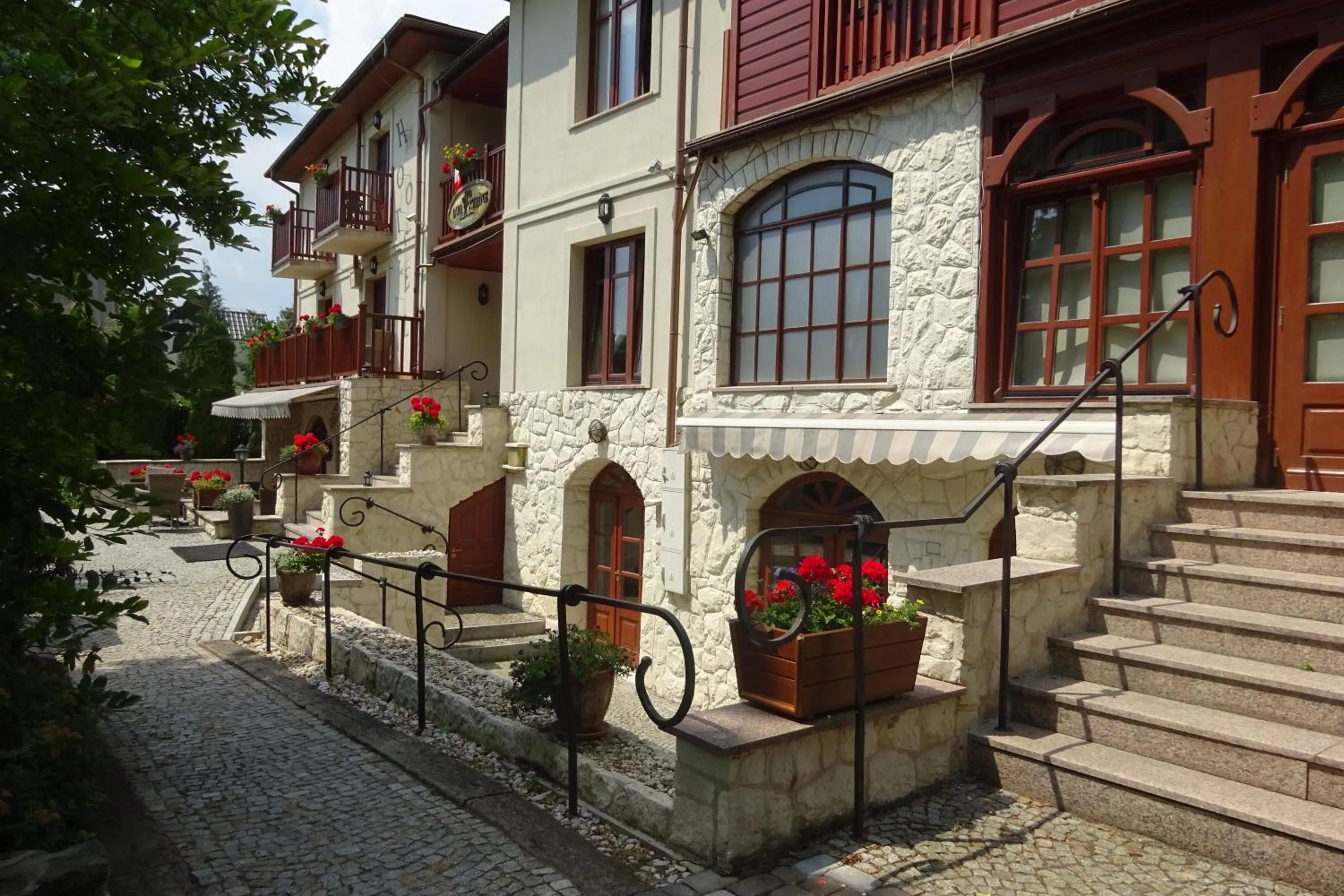 Property building in Hotel Dwa Księżyce