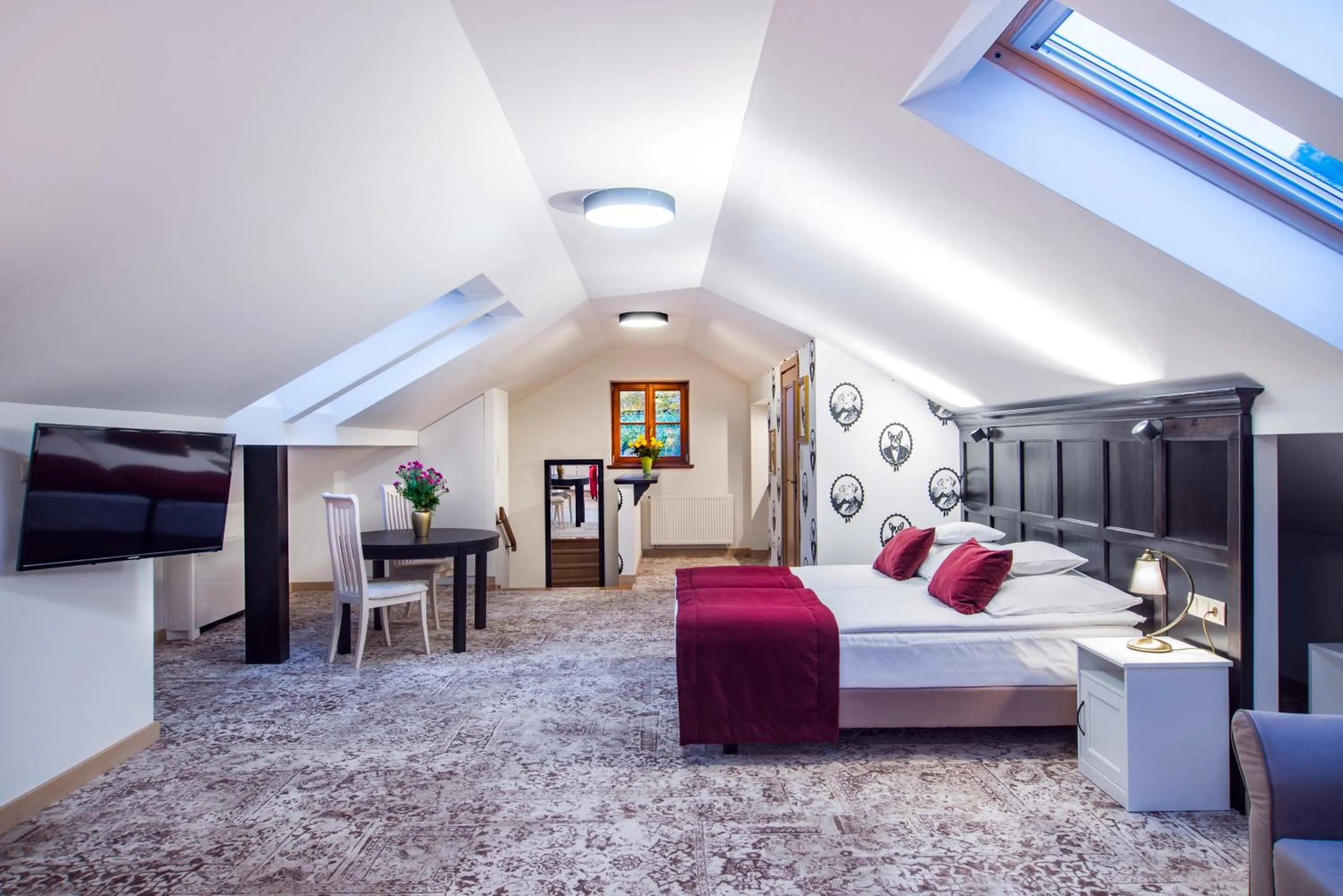 Photo of the whole room, Bed in Hotel Dwa Księżyce