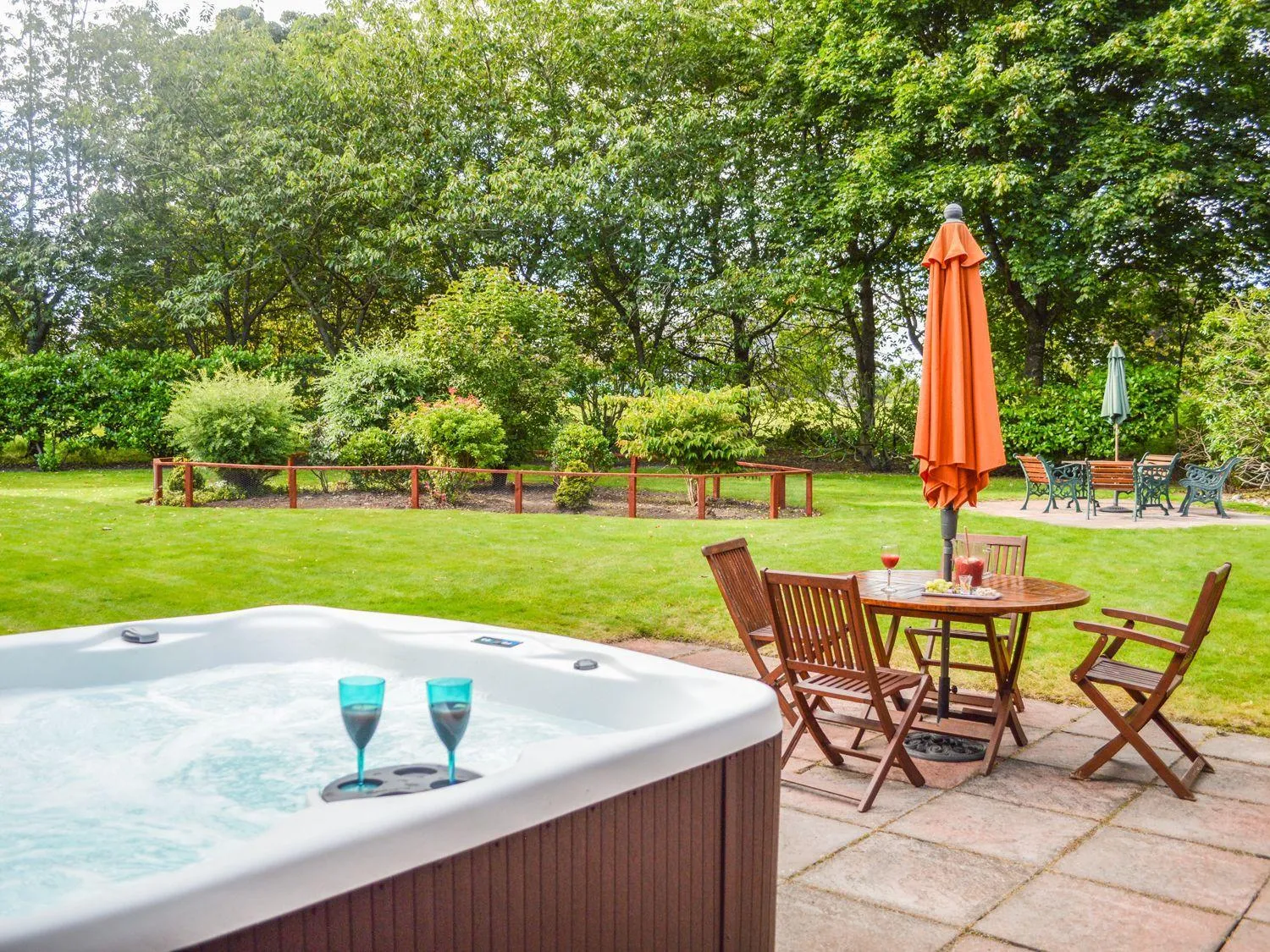 Patio in Auburn Cottage