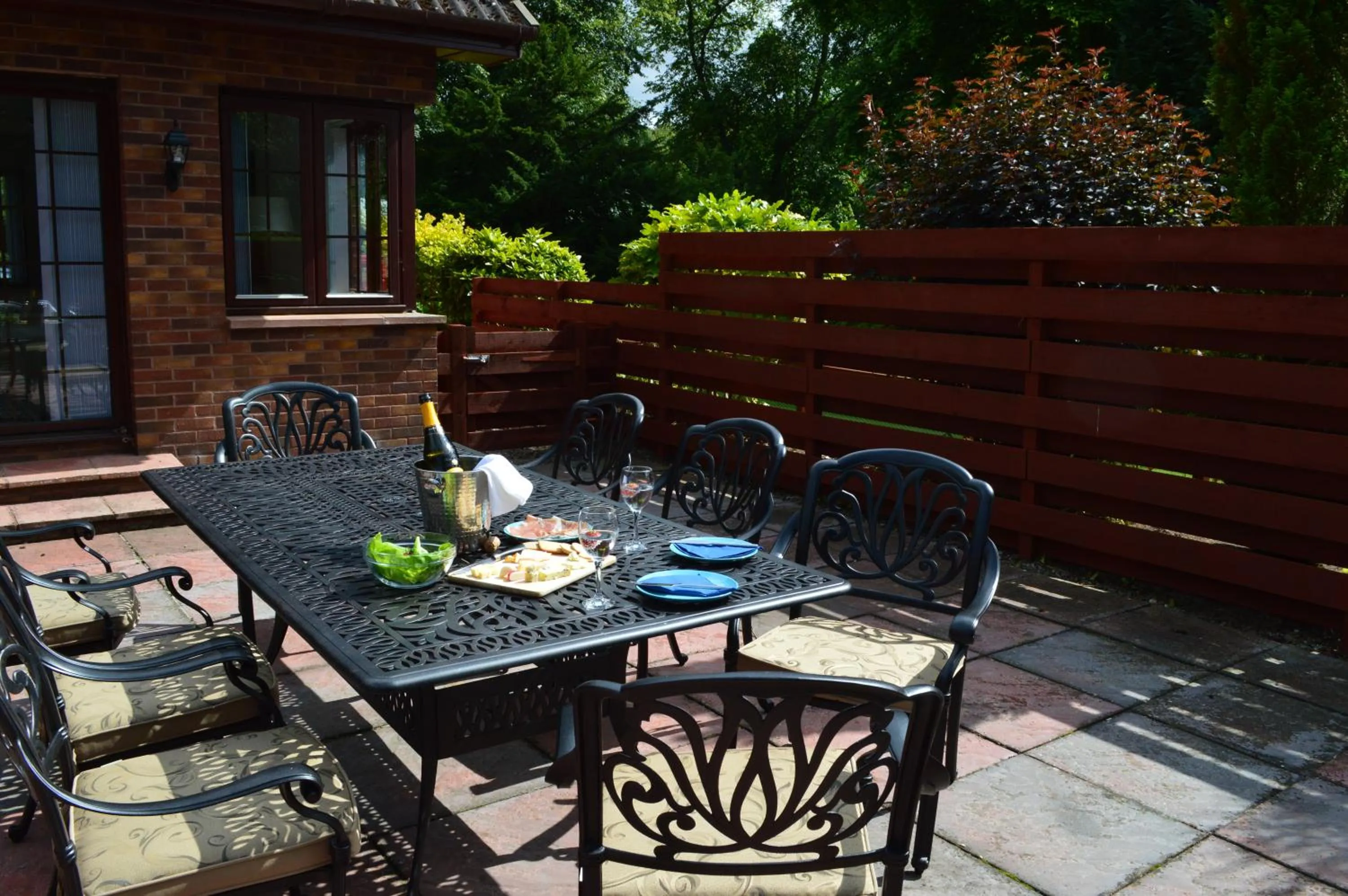 Patio in Auburn Cottage