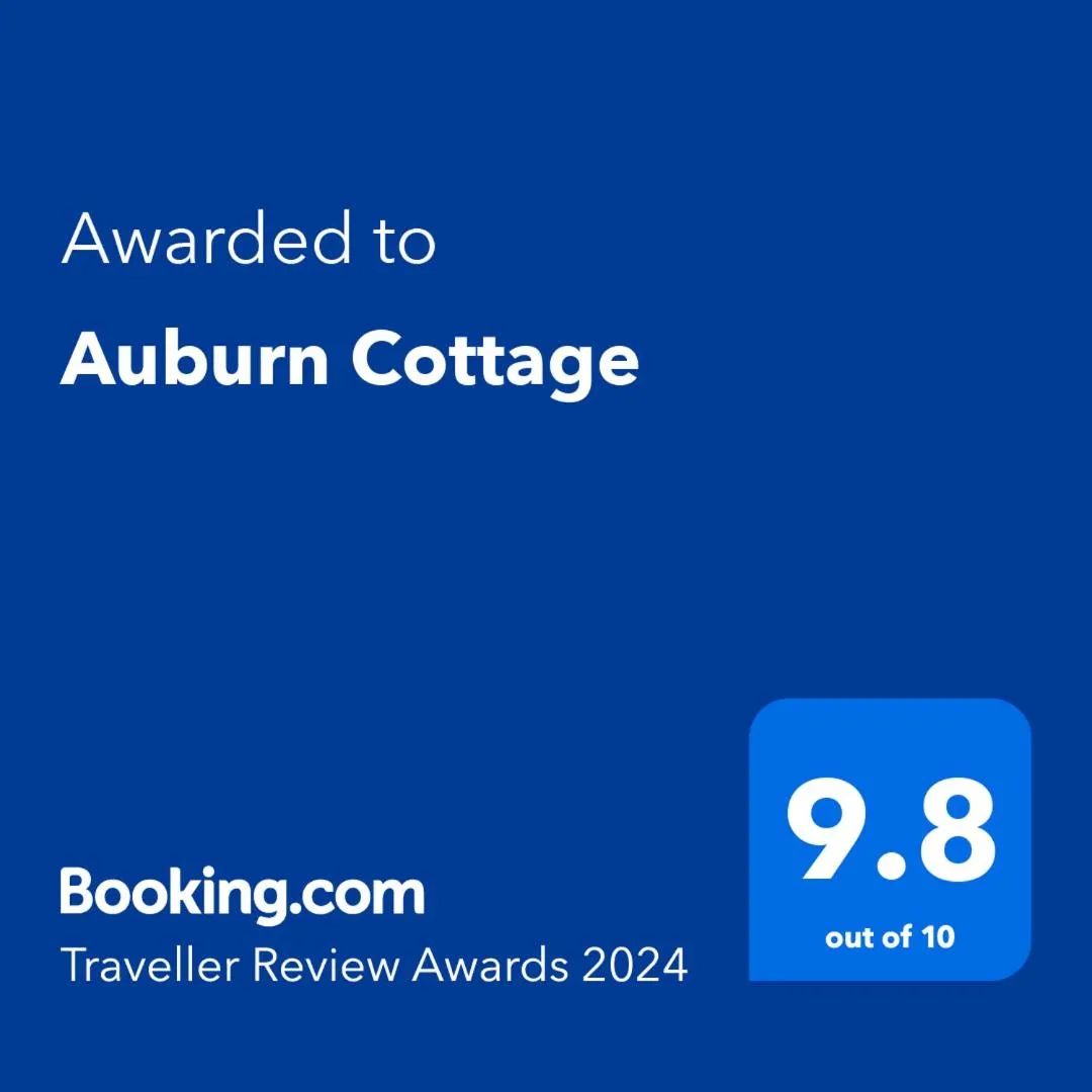 Certificate/Award in Auburn Cottage
