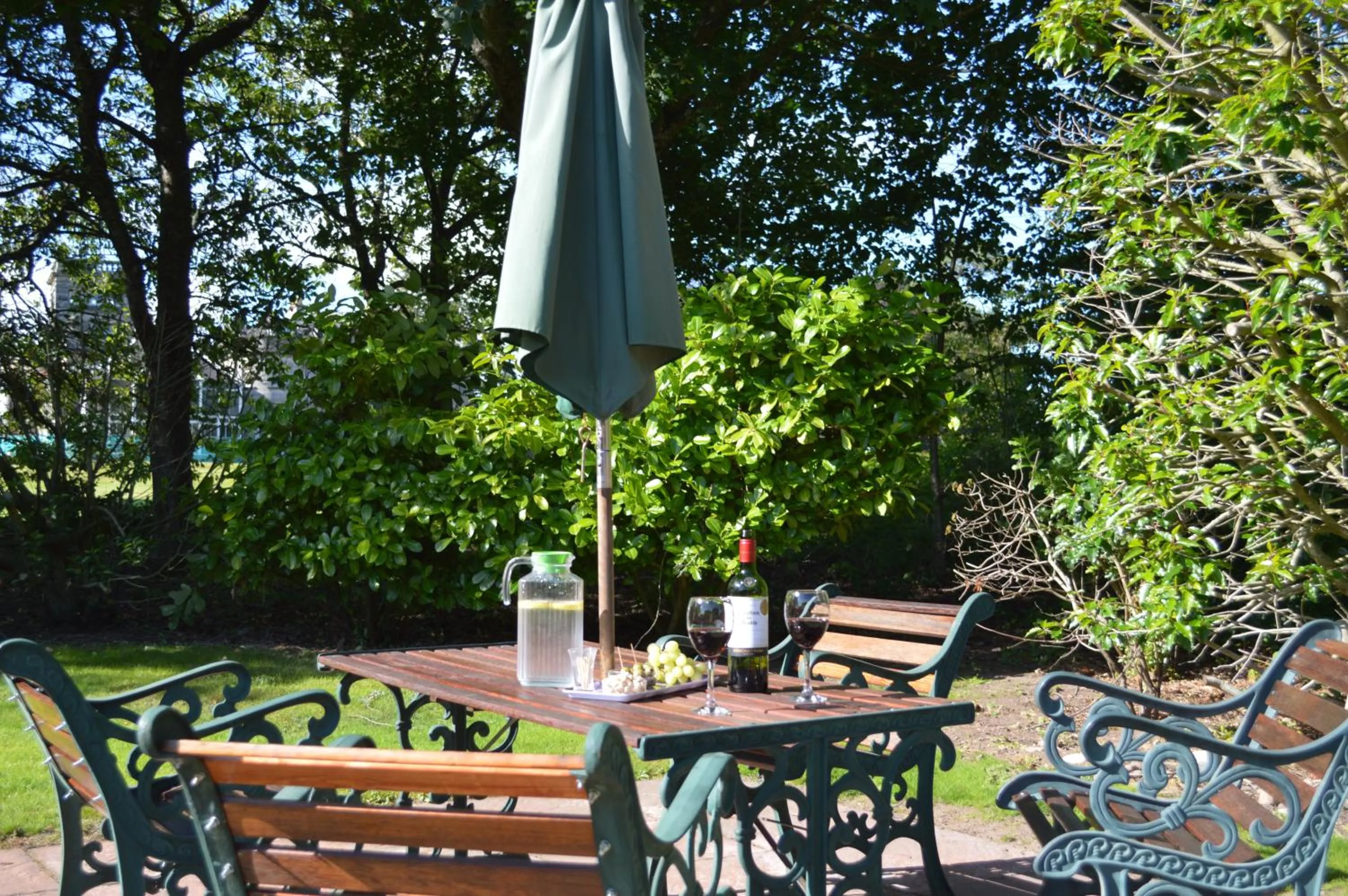 Patio in Auburn Cottage