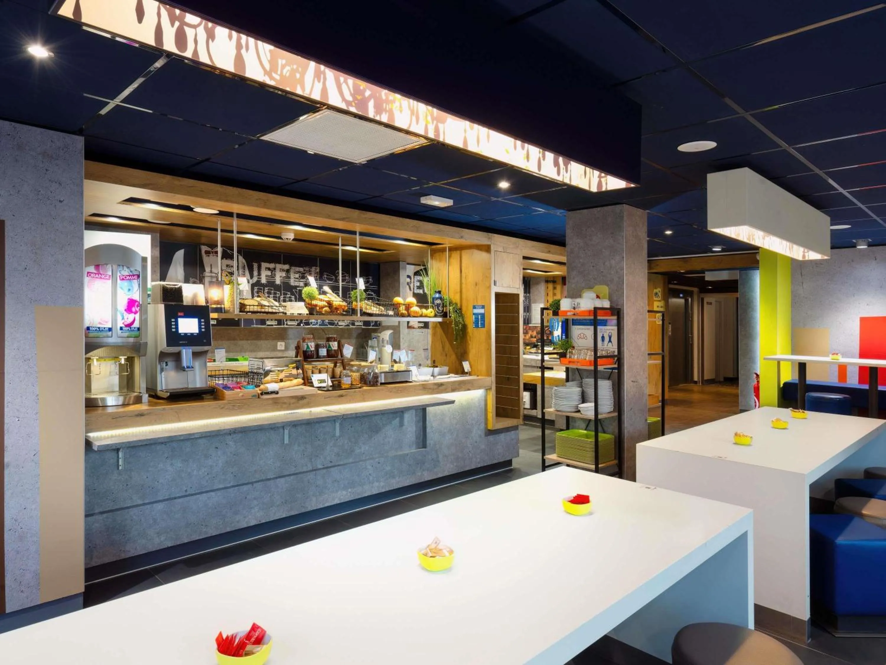 Breakfast in Ibis Budget Manosque Cadarache