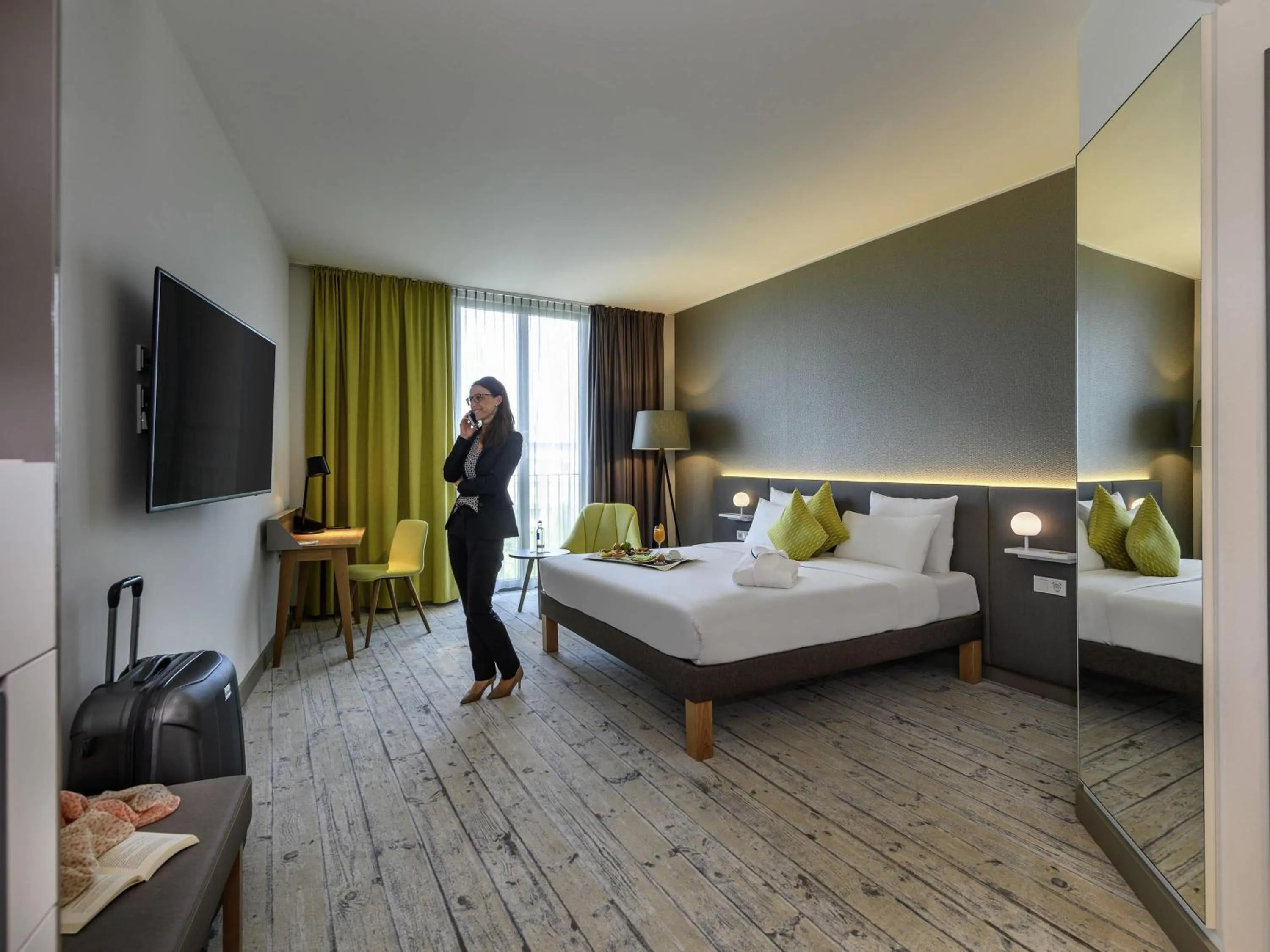 Bedroom, Bed in Novotel München Messe