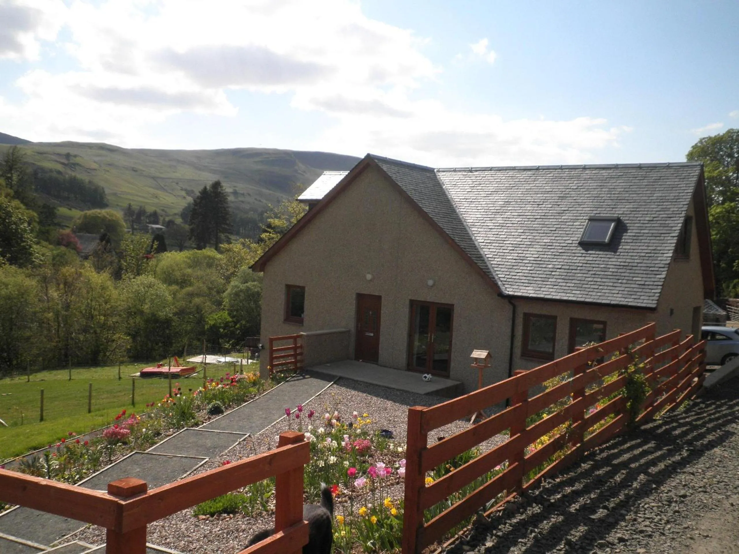 Facade/entrance in Rockfoot B&B