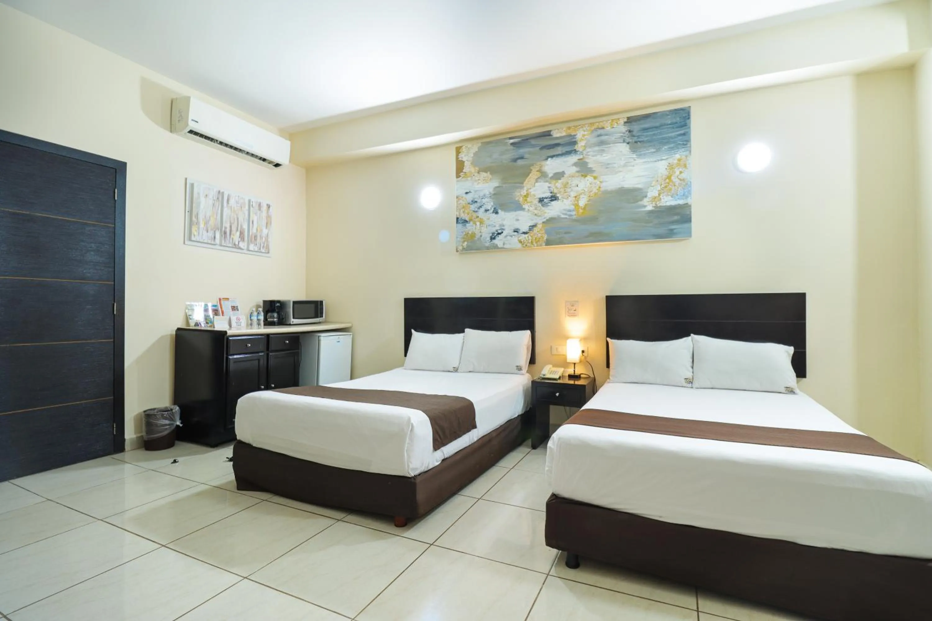 Bed in HOTEL VILLA MARGARITAS