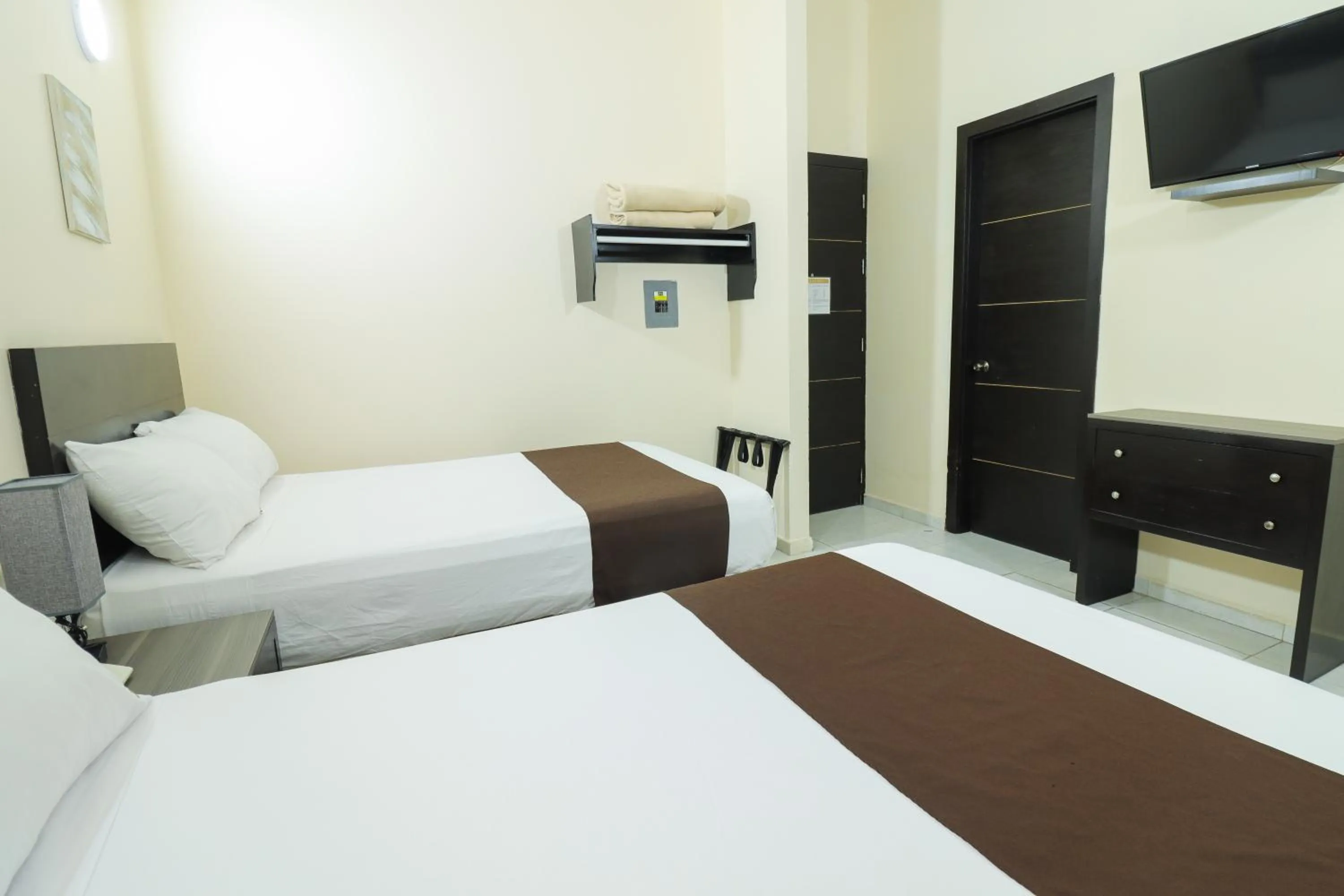 Bed in HOTEL VILLA MARGARITAS