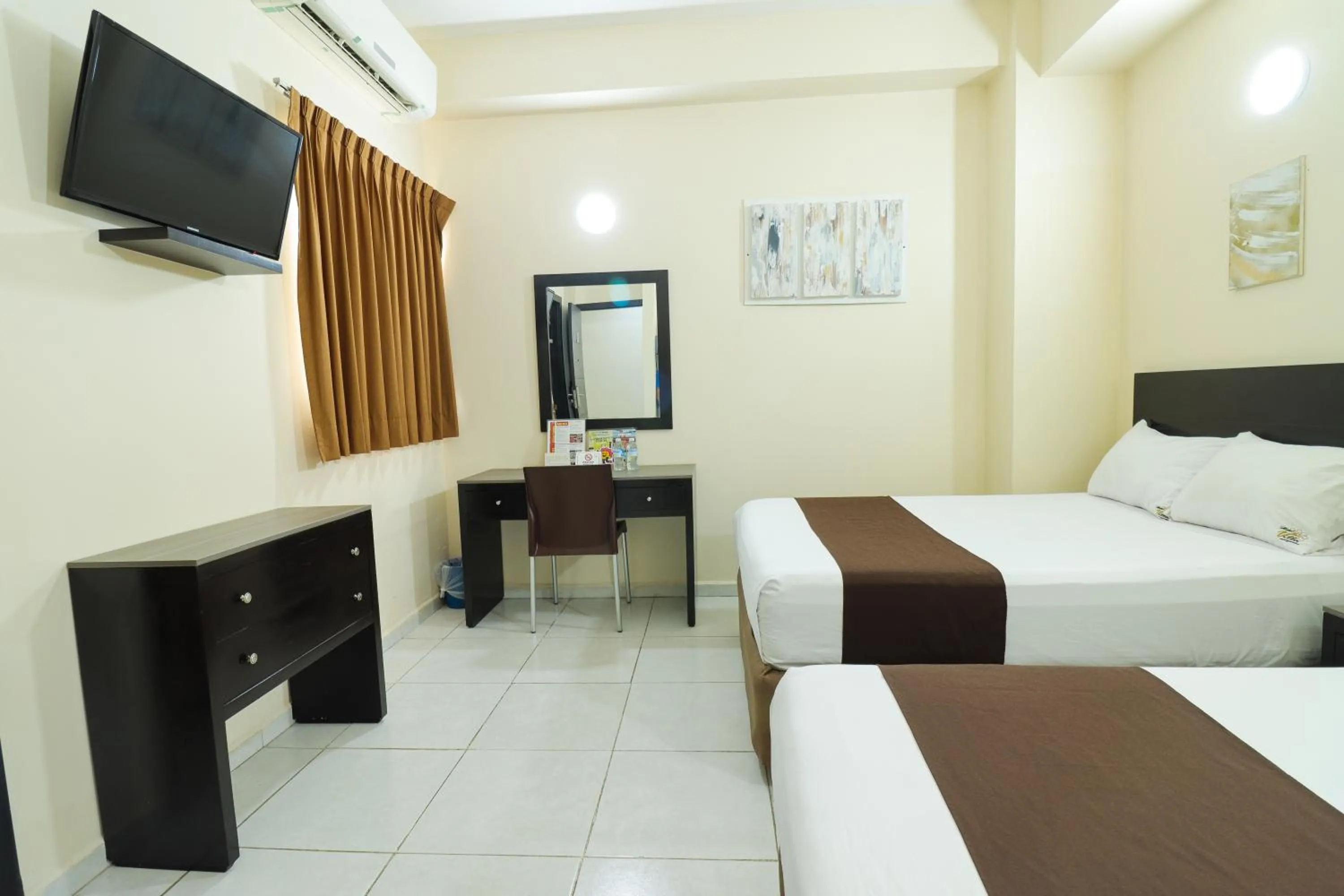 Bed in HOTEL VILLA MARGARITAS