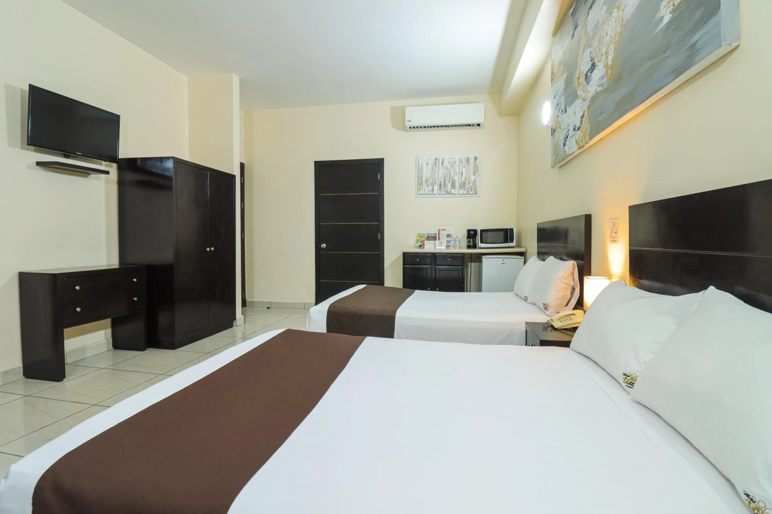 Bed in HOTEL VILLA MARGARITAS