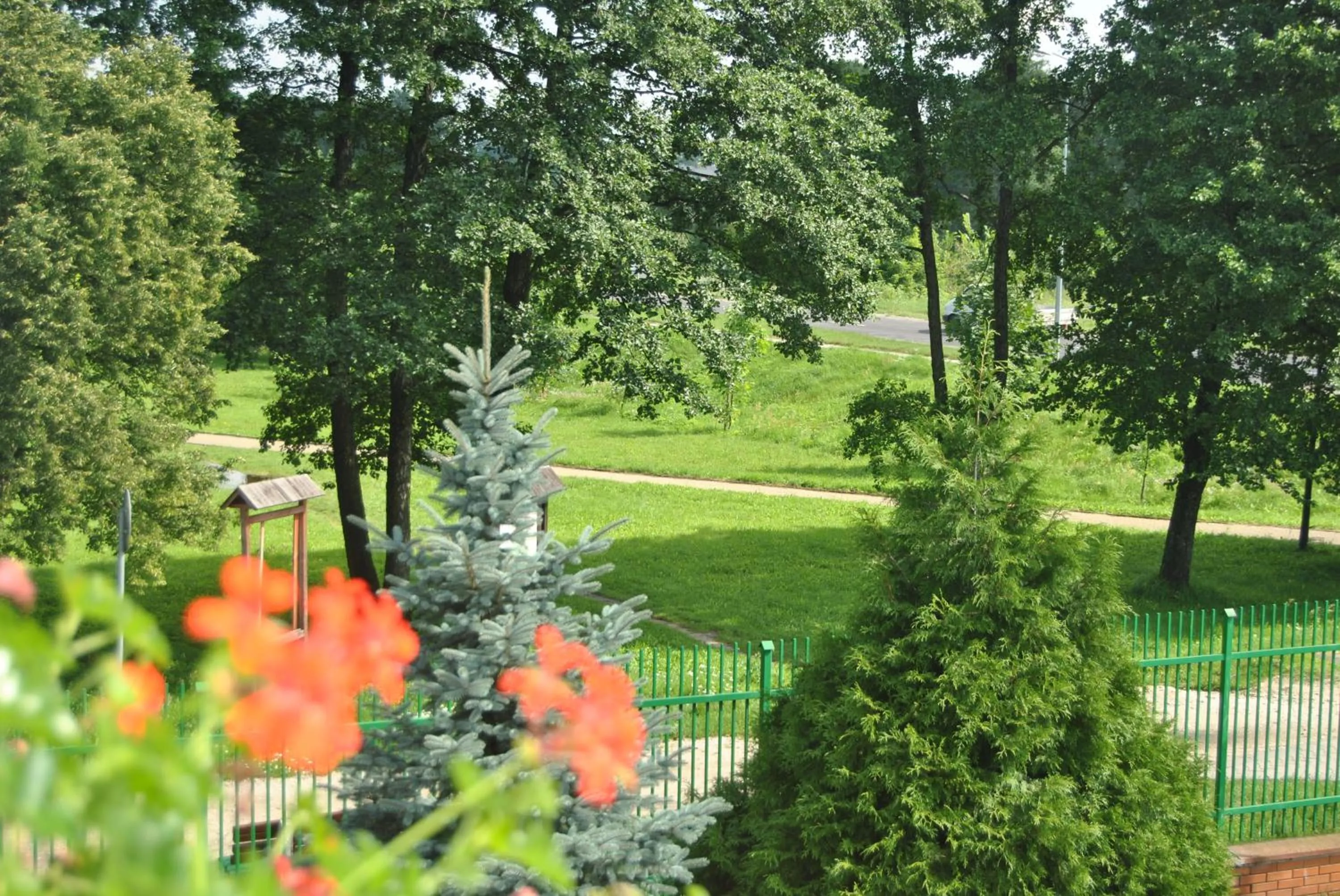 Garden view in Motel DB2000