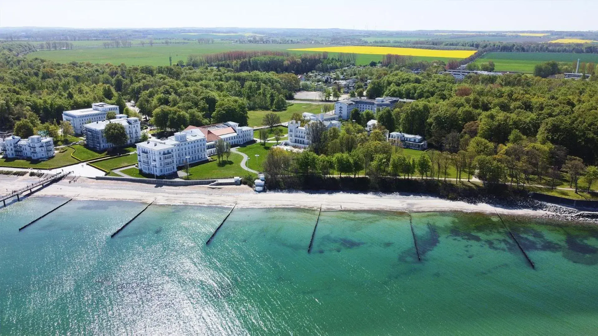 Property building in Grand Hotel Heiligendamm - The Leading Hotels of the World Property building in Grand Hotel Heiligendamm - The Leading Hotels of the World