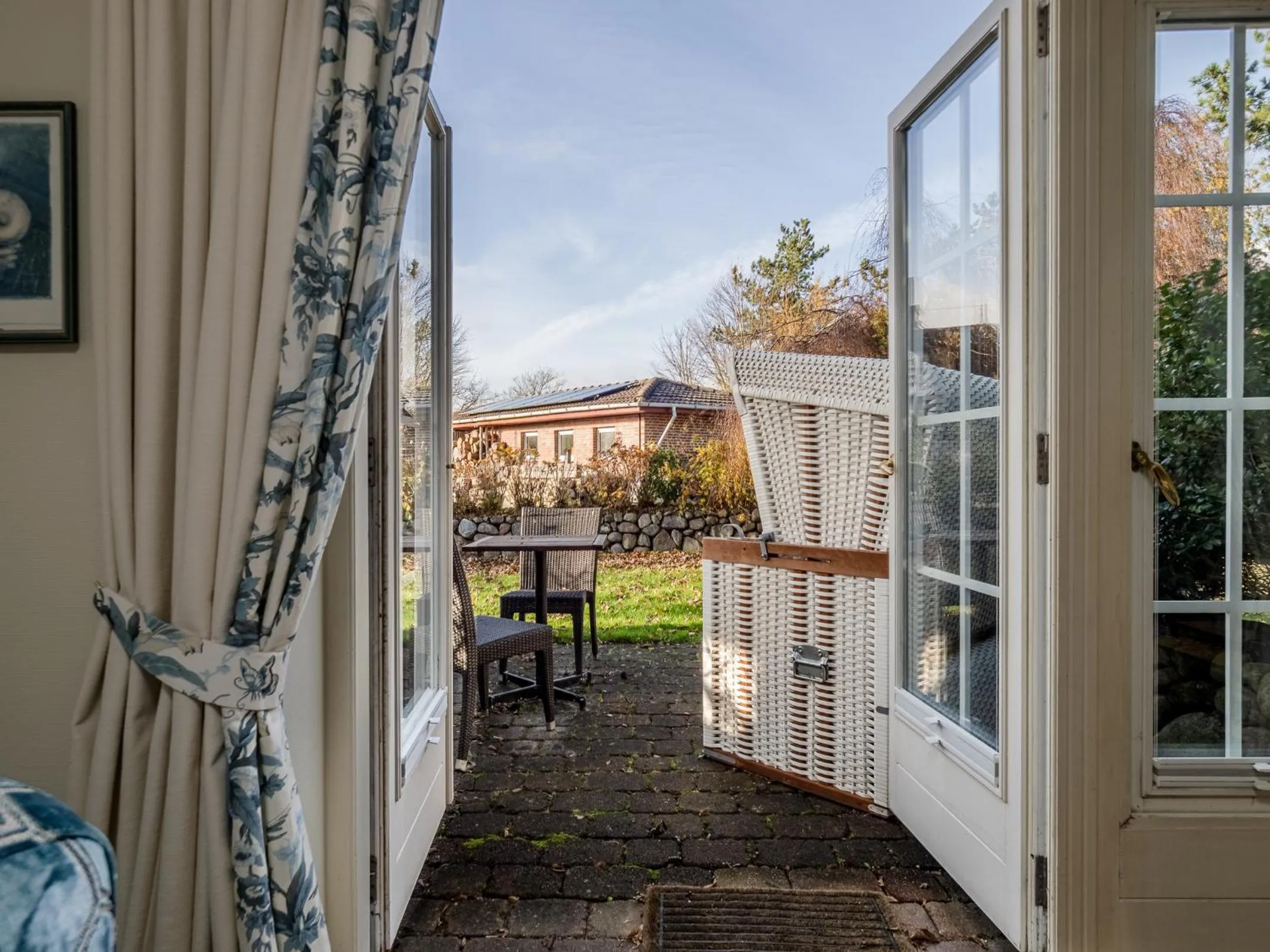 Garden view in Boutiquehotel Seiler Hof Keitum