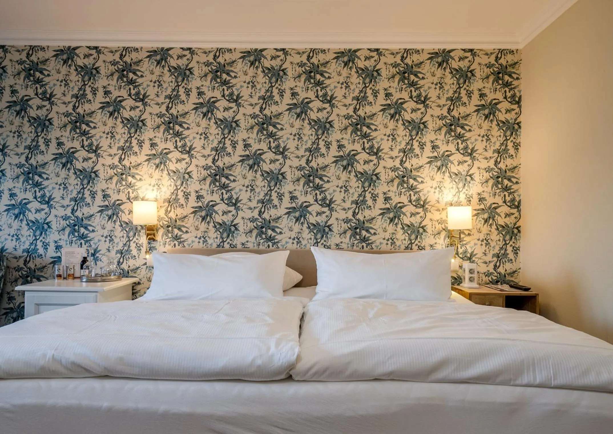 Bed in Boutiquehotel Seiler Hof Keitum