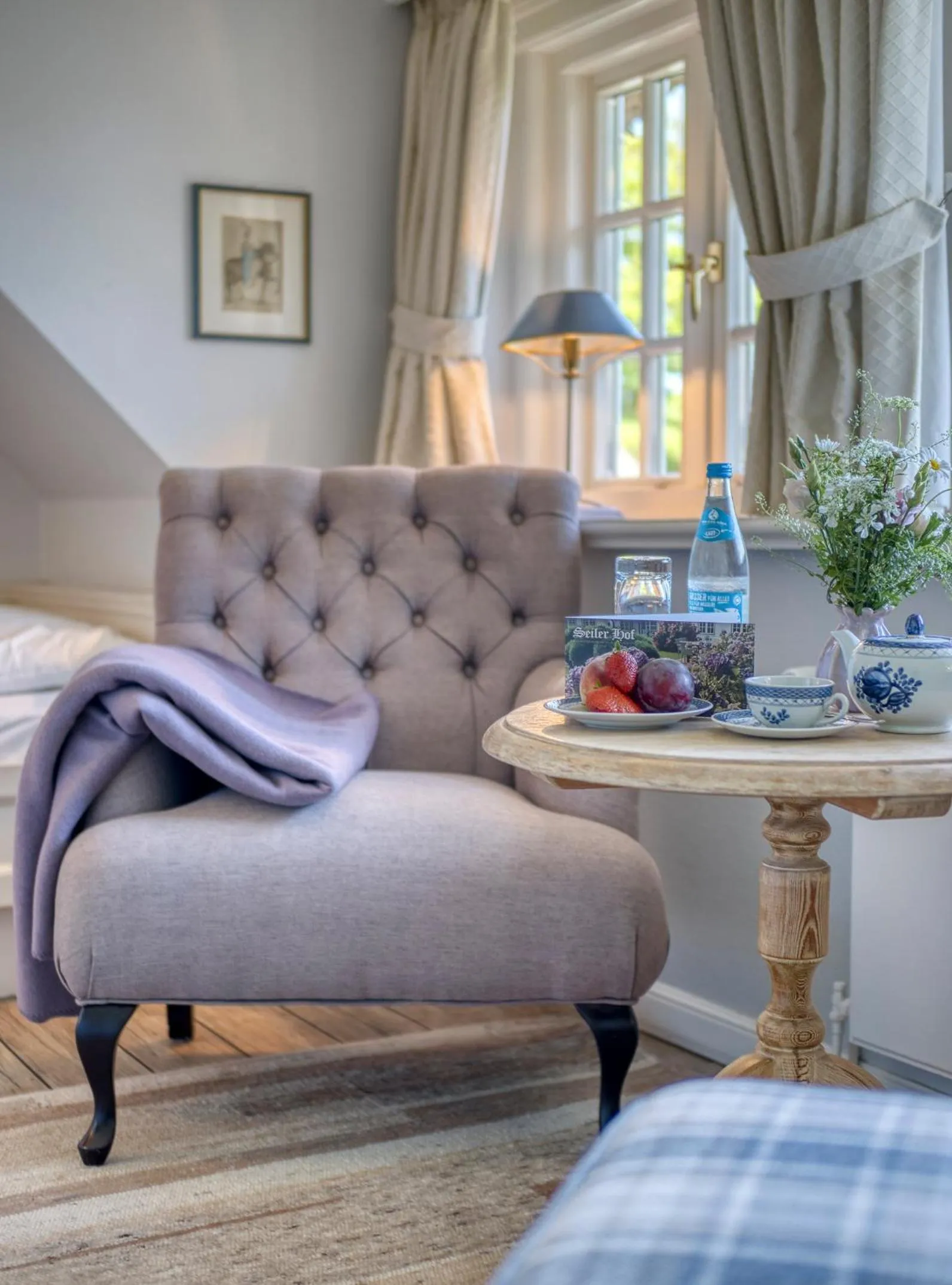 Seating area in Boutiquehotel Seiler Hof Keitum