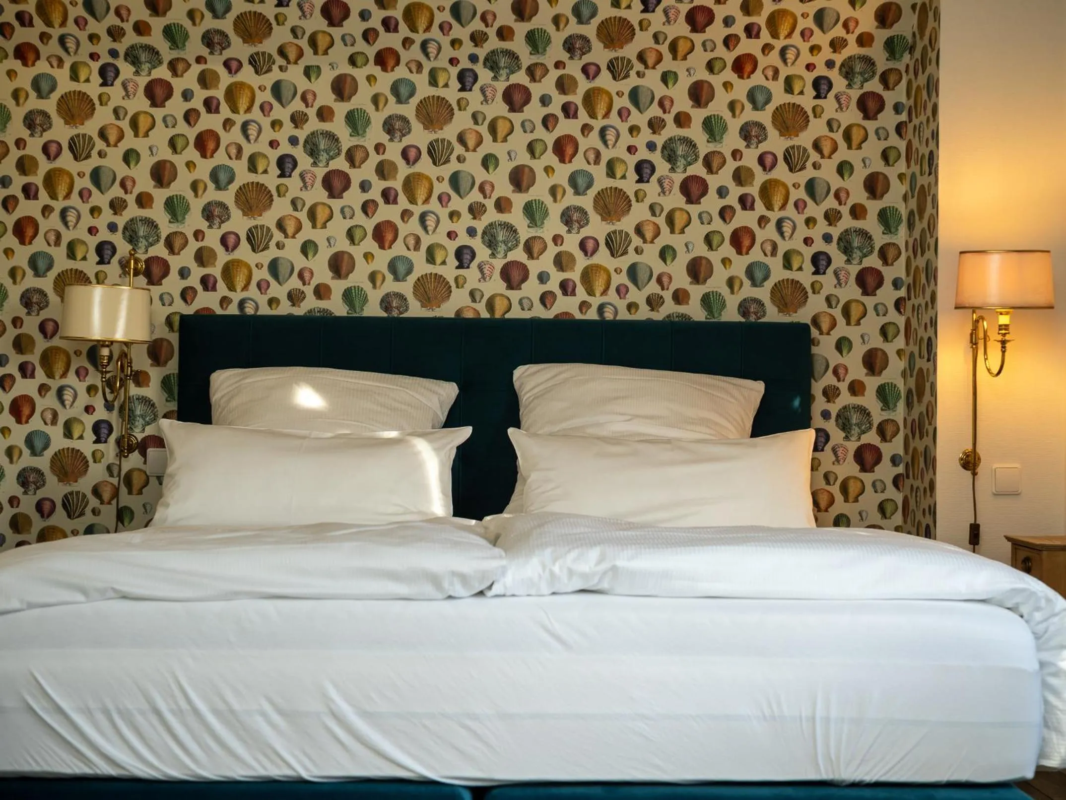 Bed in Boutiquehotel Seiler Hof Keitum