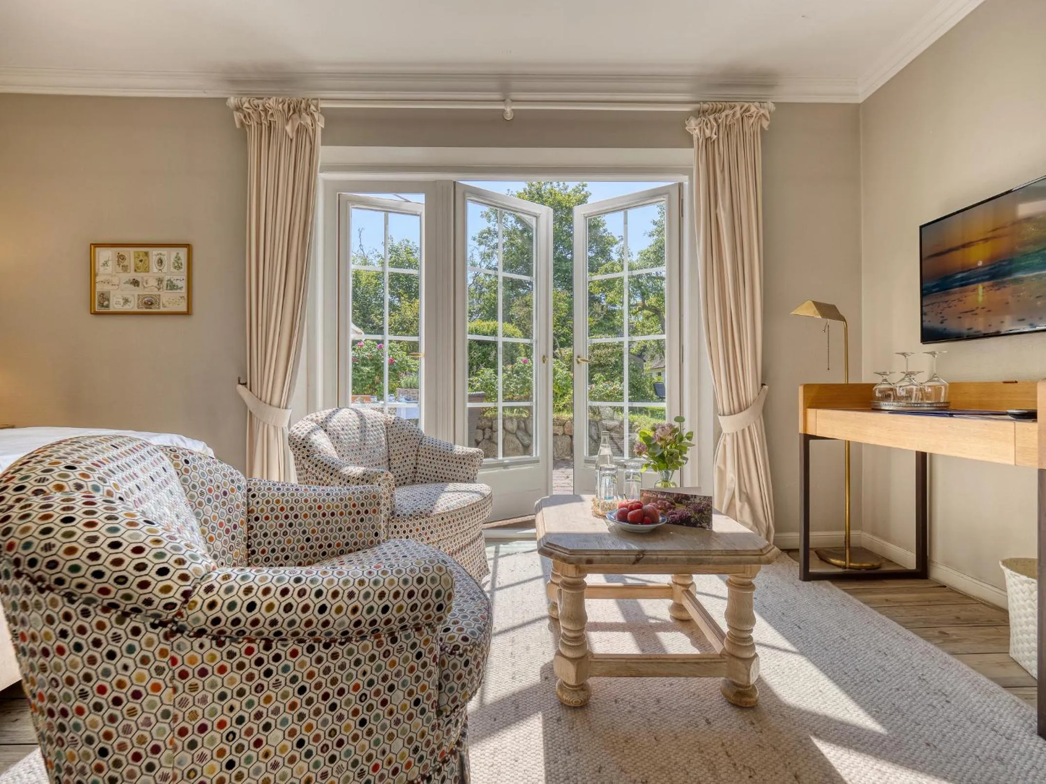 Seating area in Boutiquehotel Seiler Hof Keitum