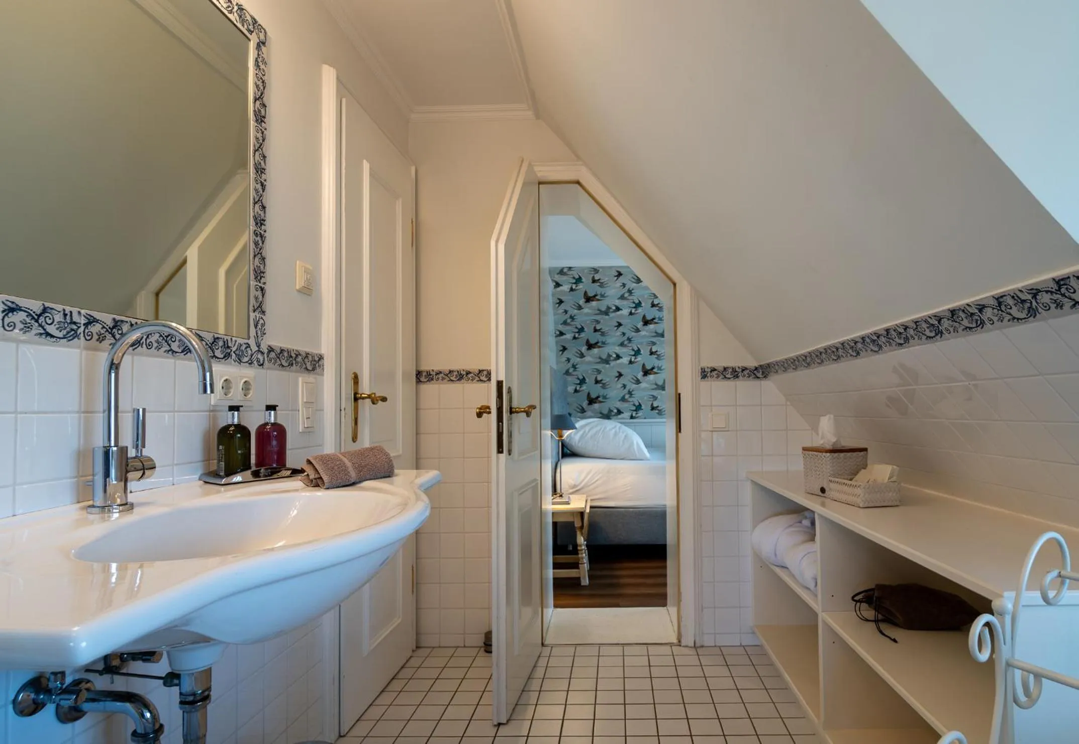 Bed in Boutiquehotel Seiler Hof Keitum