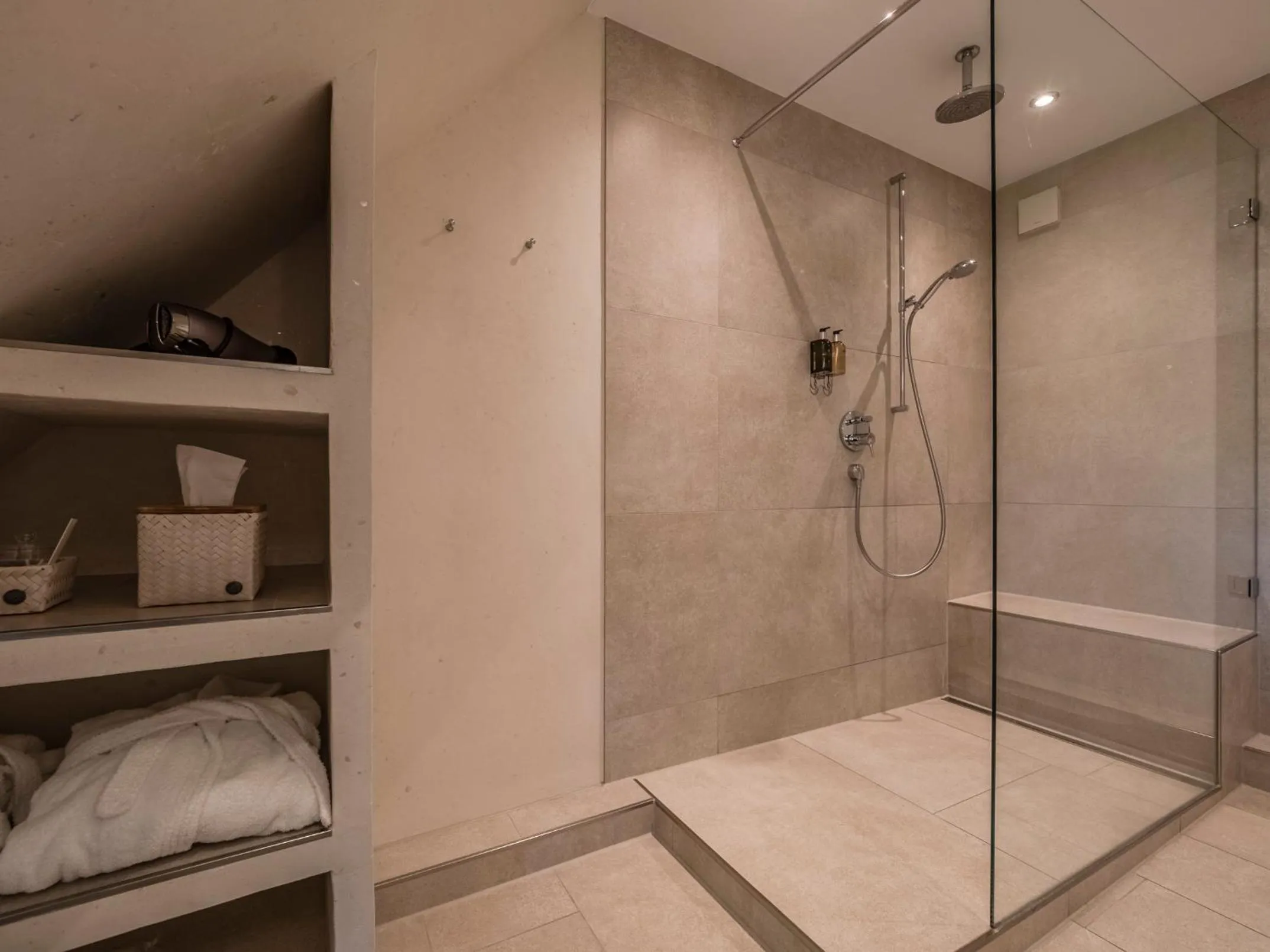 Shower in Boutiquehotel Seiler Hof Keitum