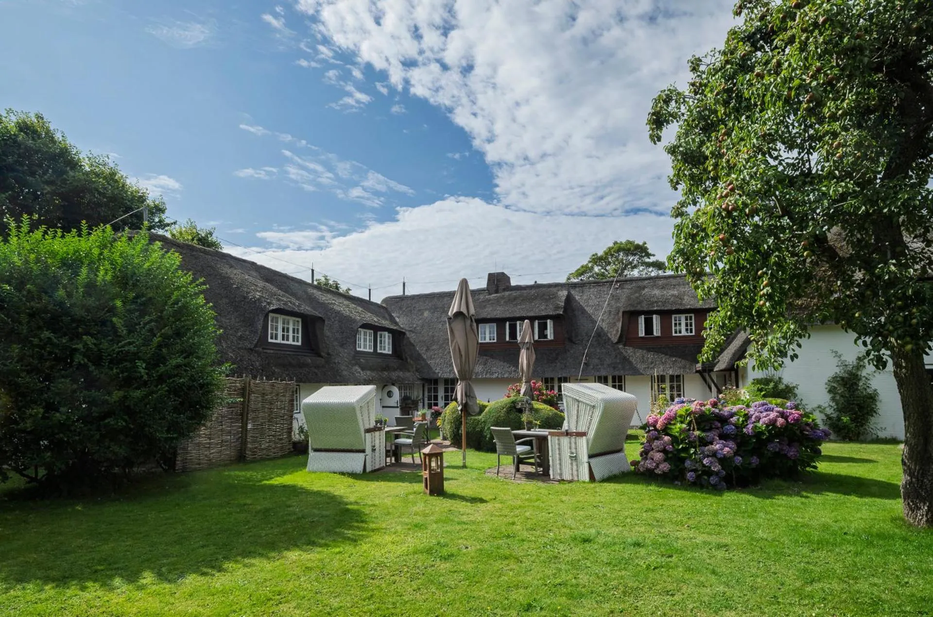 Garden in Boutiquehotel Seiler Hof Keitum