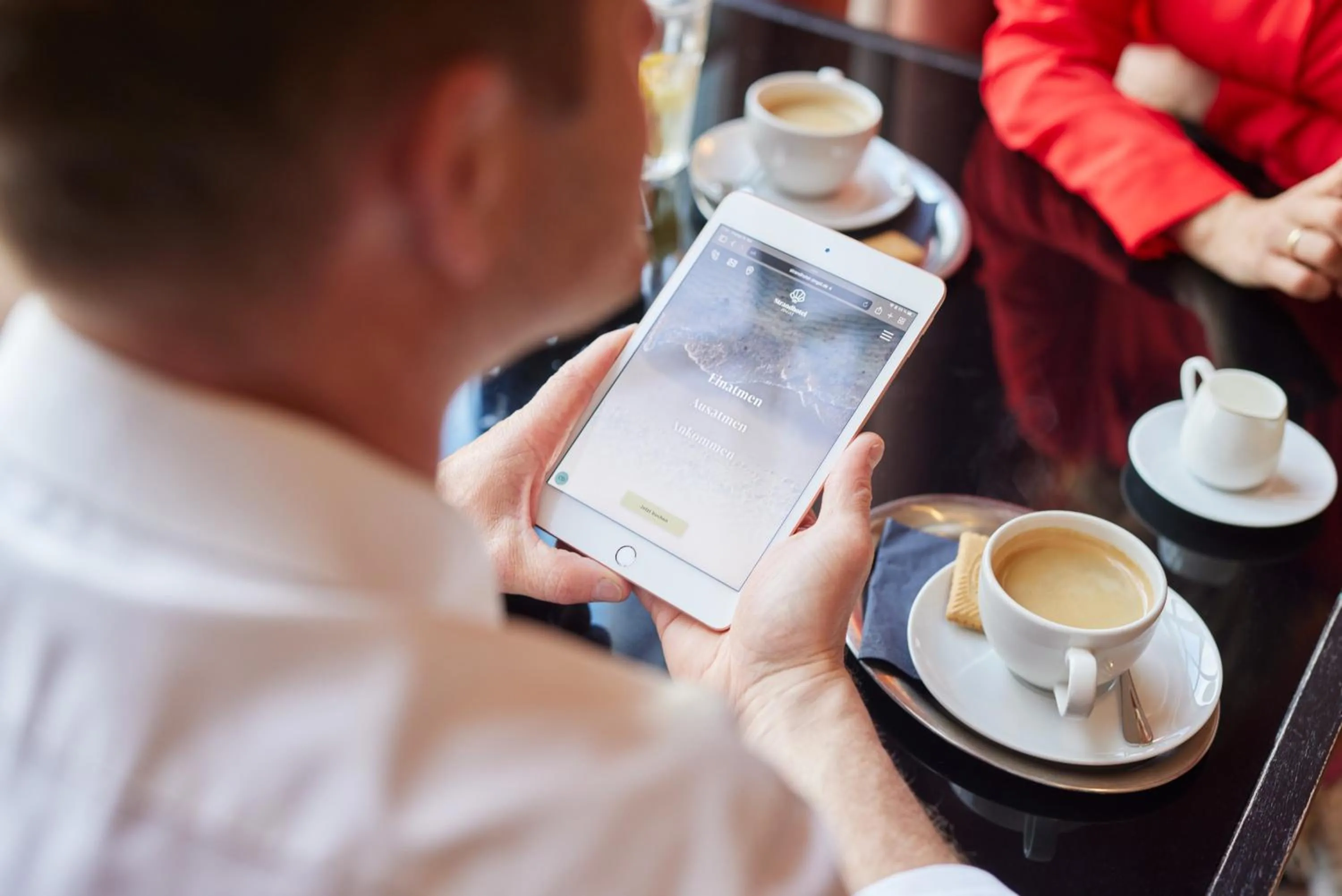 Lounge or bar in Strandhotel Zingst