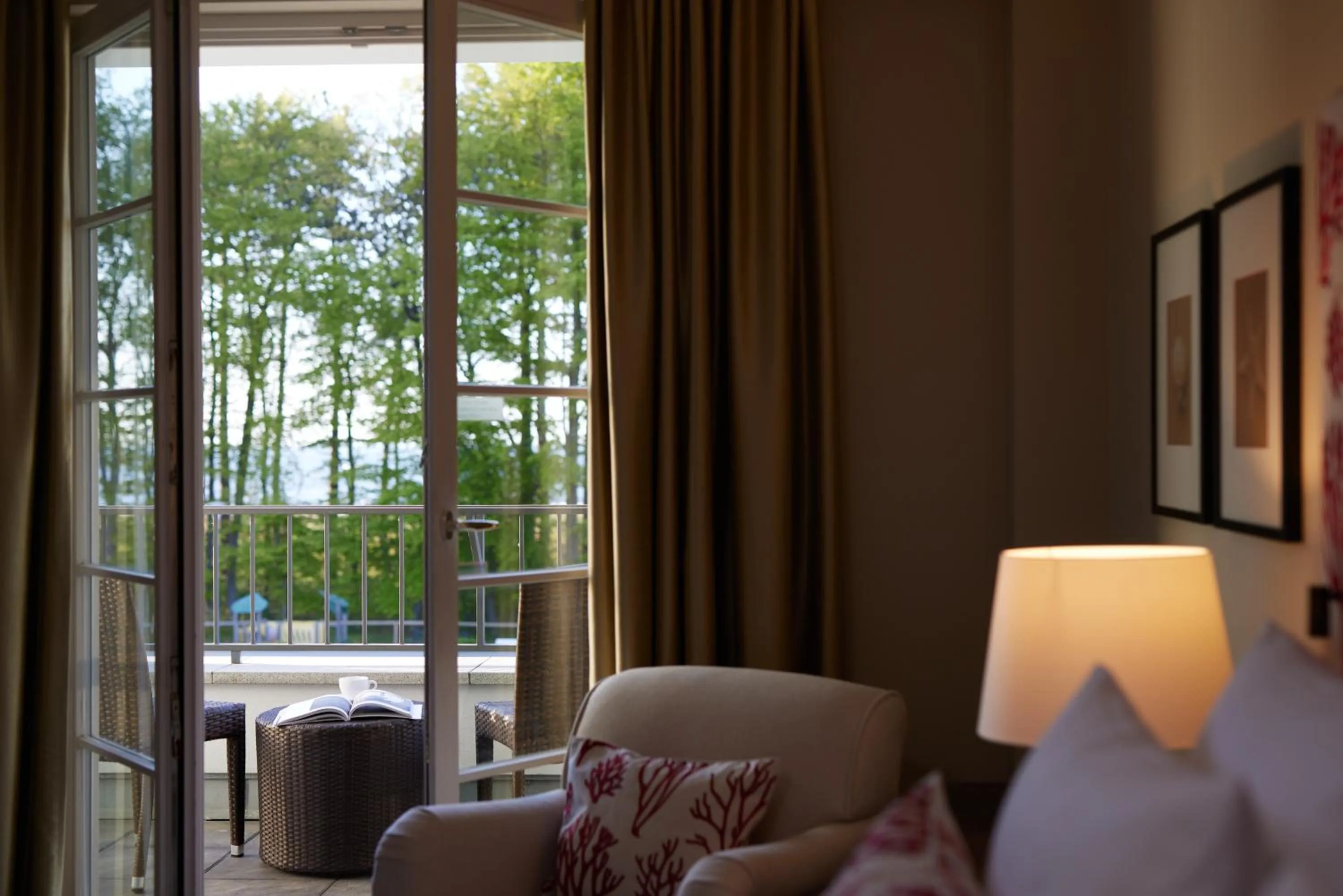 Seating area in Strandhotel Zingst