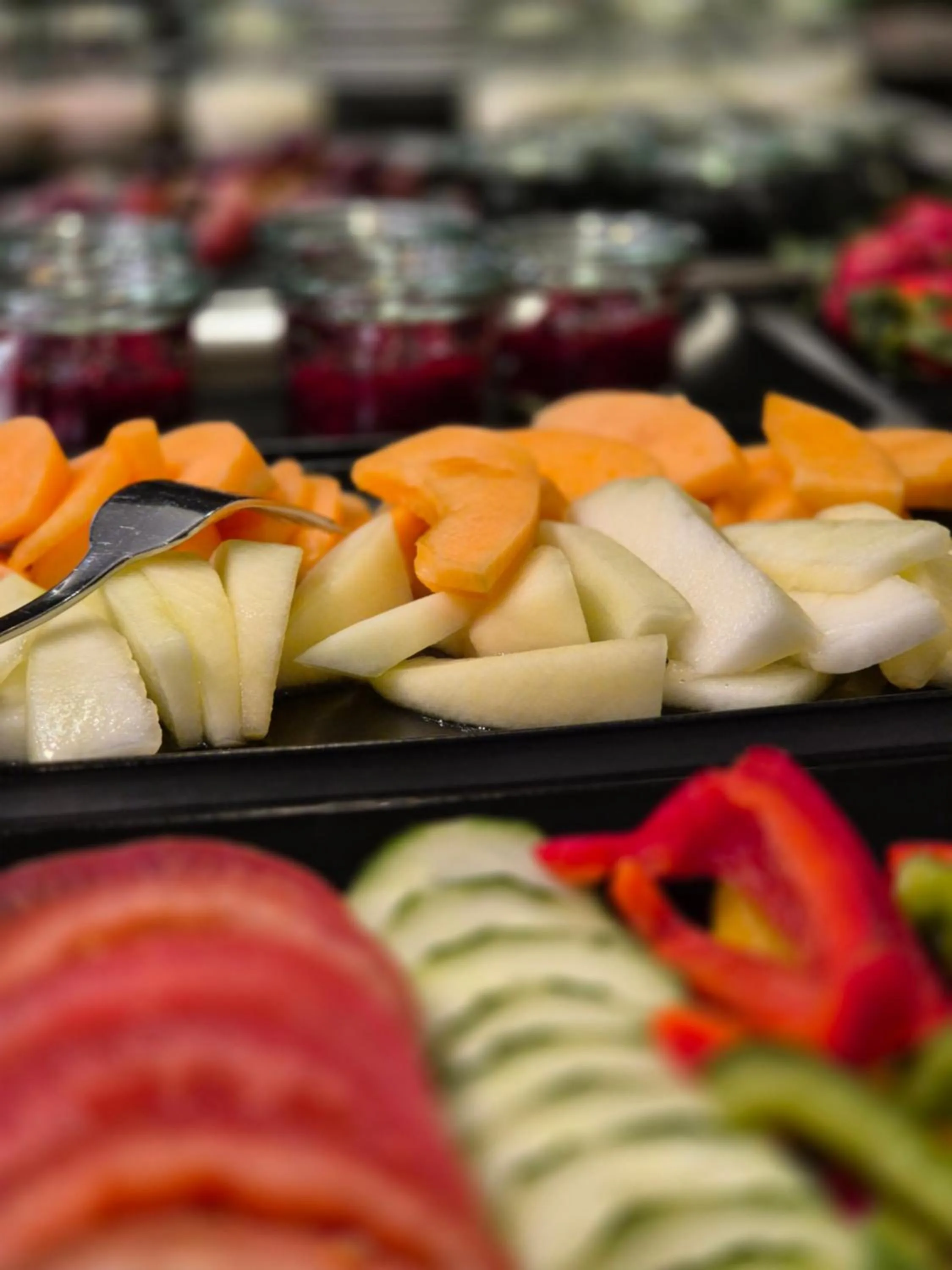 Buffet breakfast in Hotel Hirt