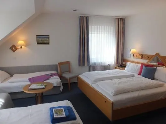 Photo of the whole room, Bed in TIPTOP Hotel Garni Pfauen