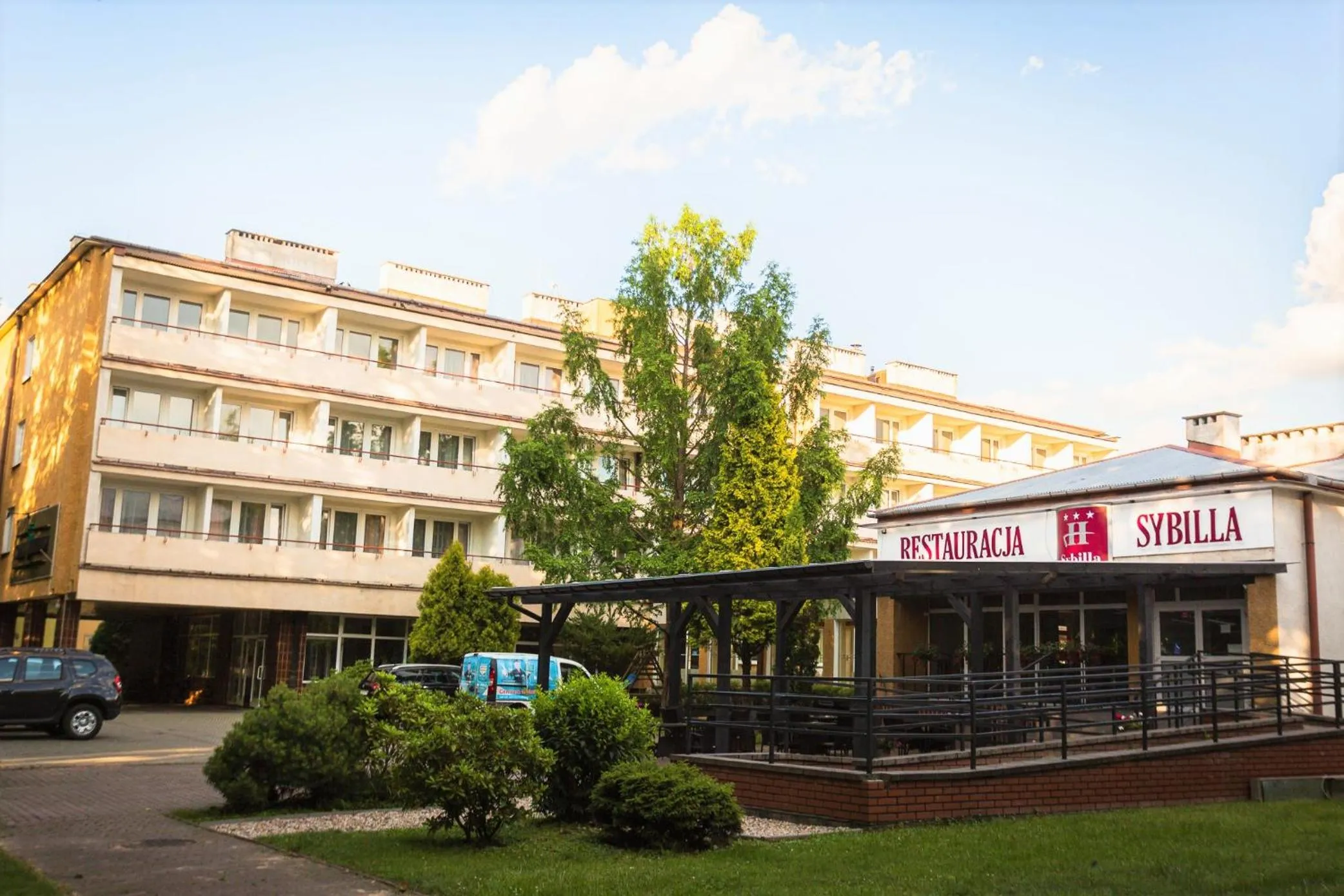 Property building in Hotel Sybilla