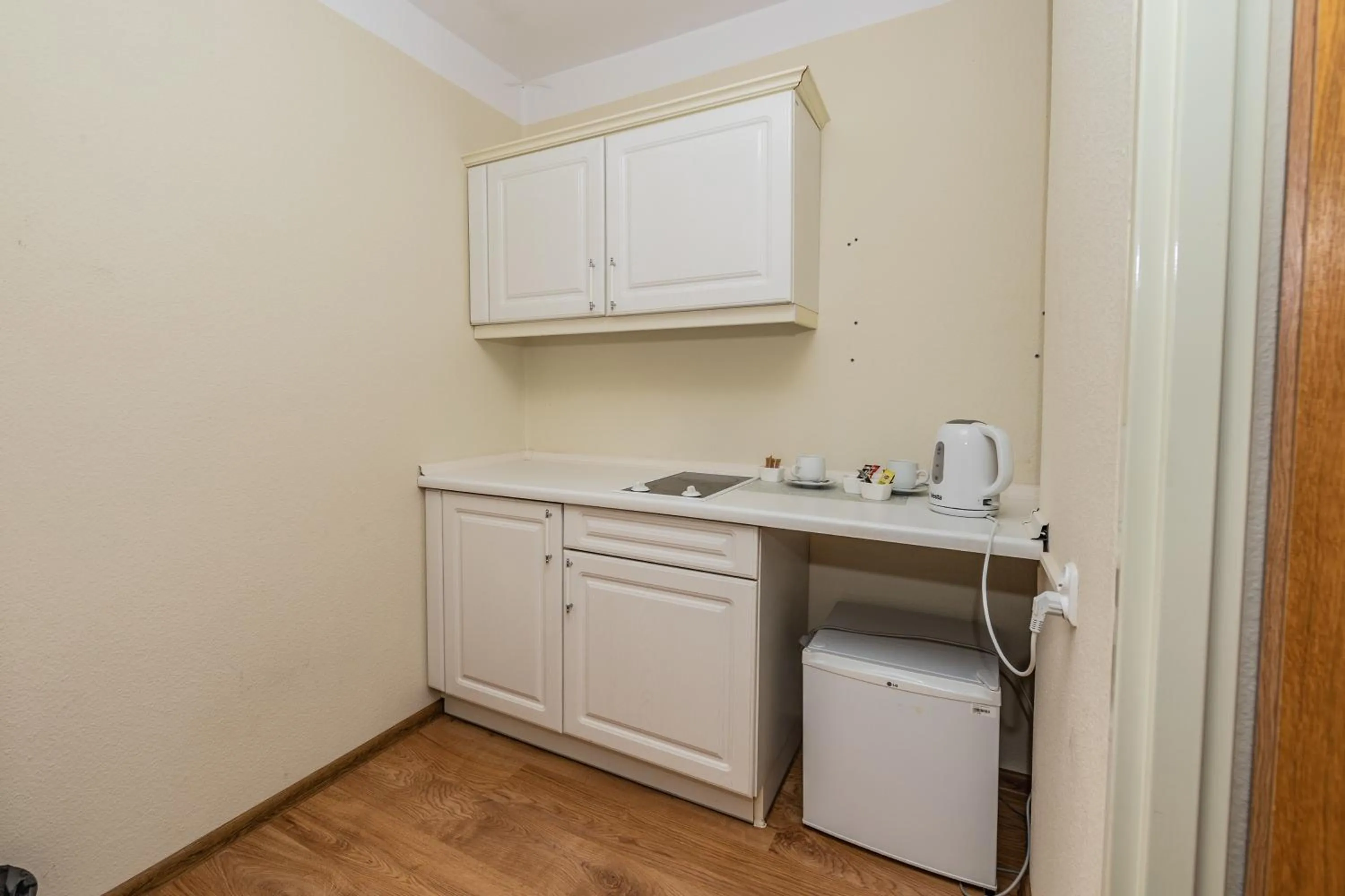 Kitchen or kitchenette in Hotel Sybilla