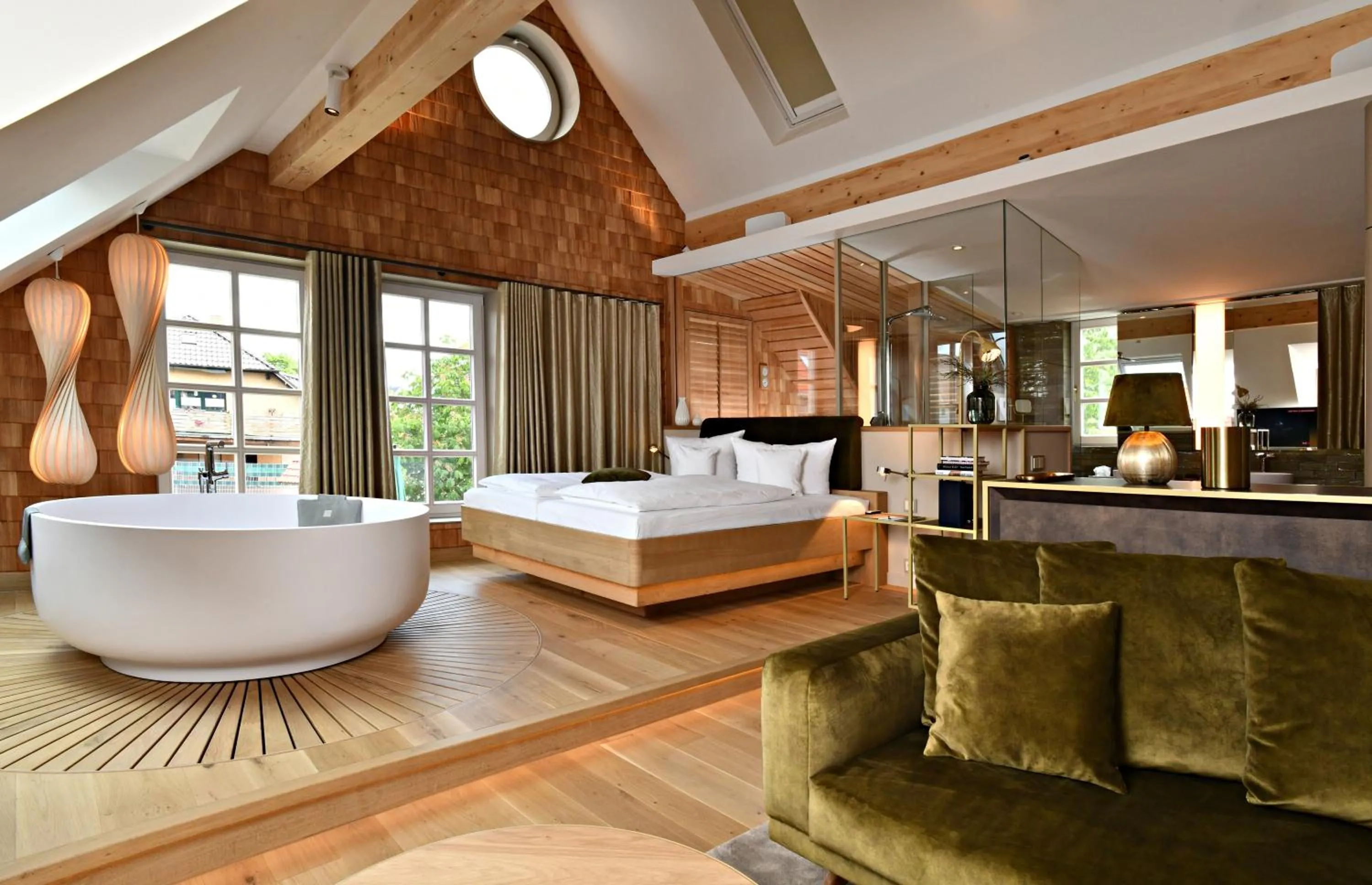 Bed in Fleesensee Resort & Spa