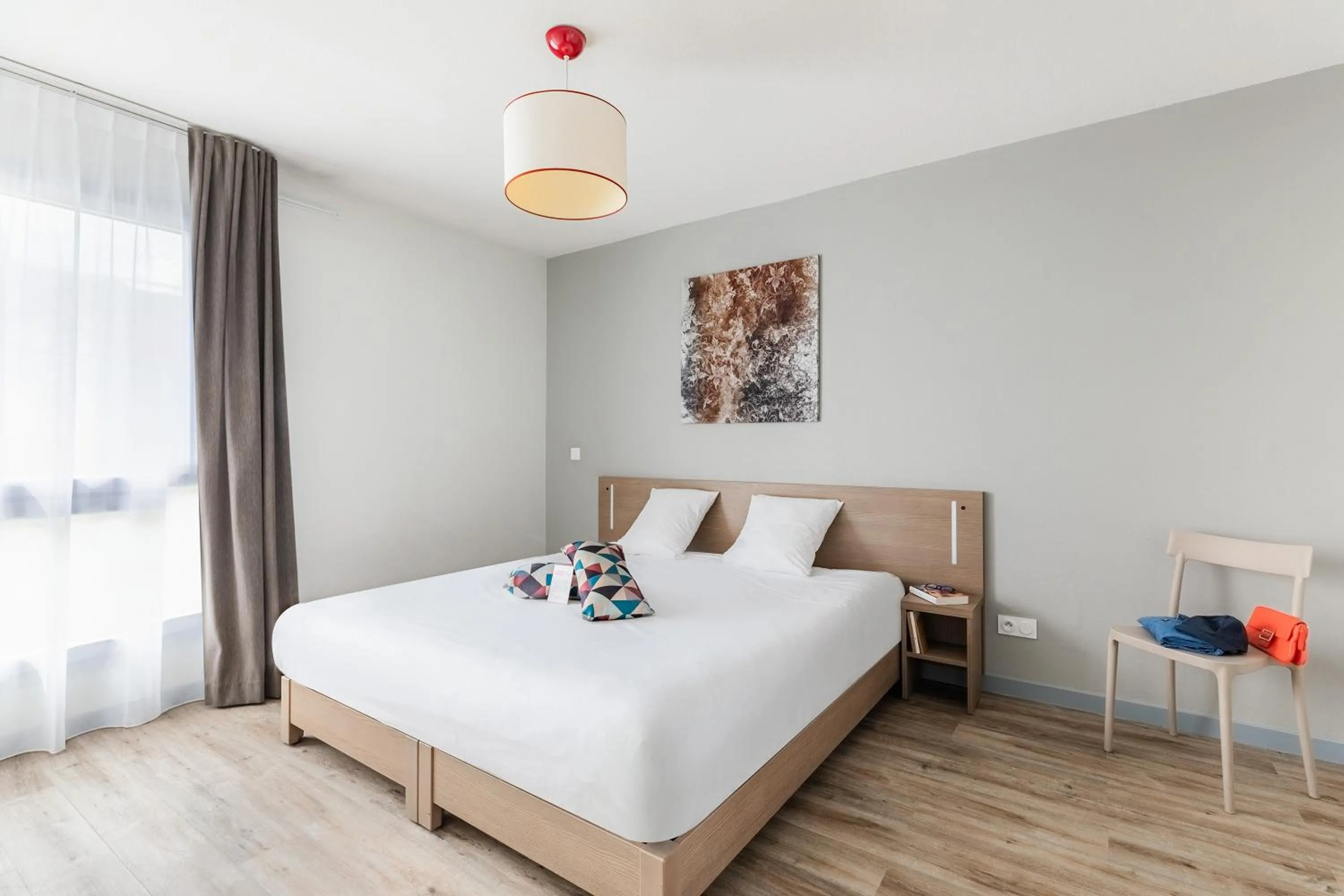 Bed in Appart'City Confort Perpignan Centre Gare
