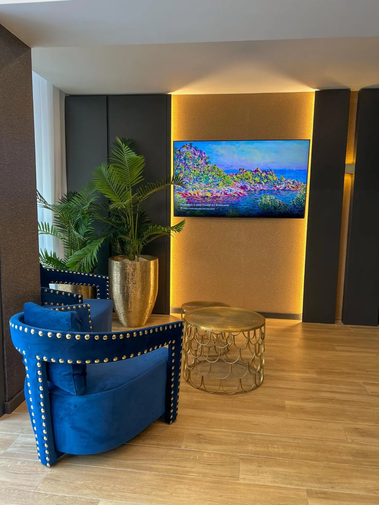 Living room in Dom João Glamour Hotel