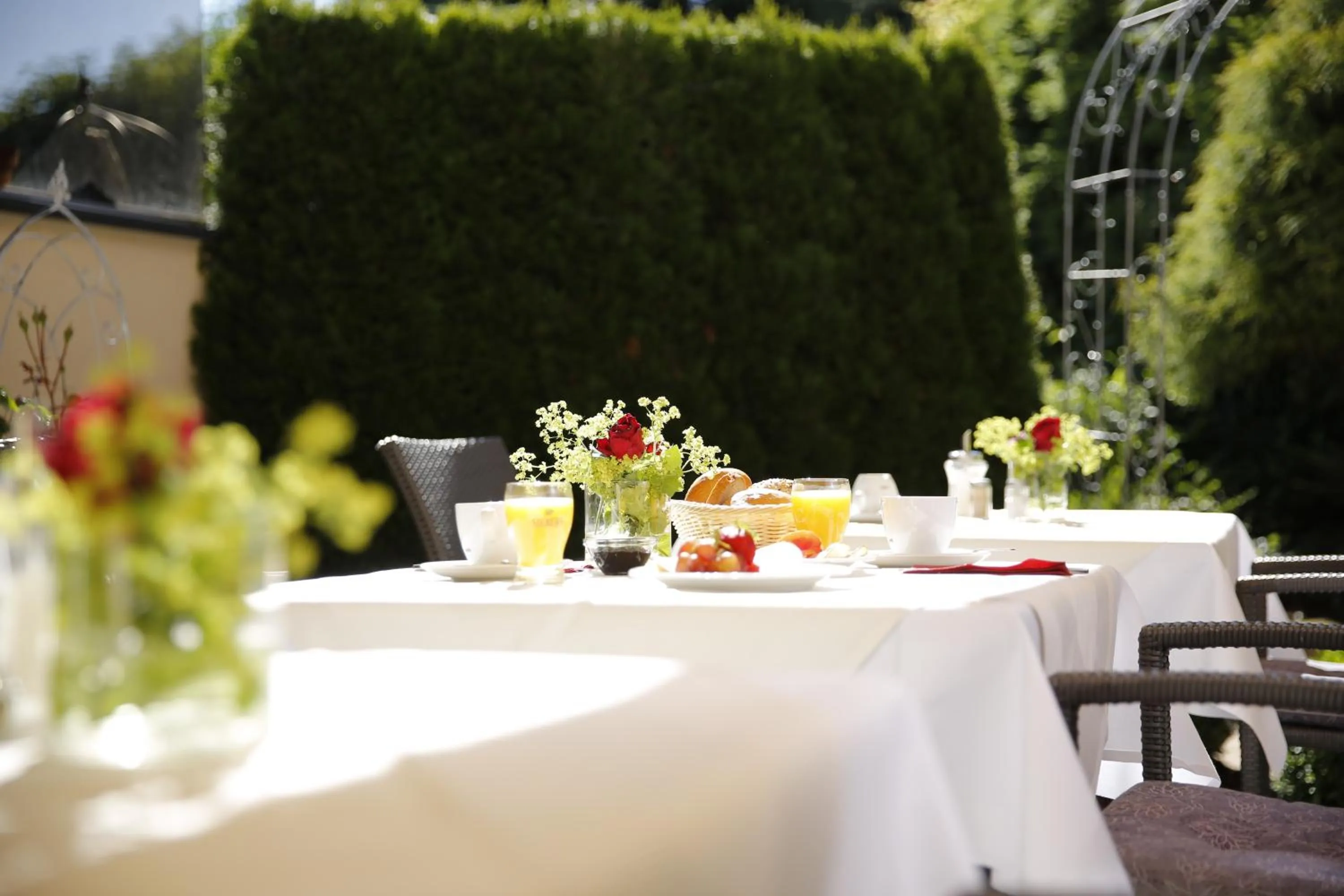 Balcony/Terrace in Landhotel Mohren