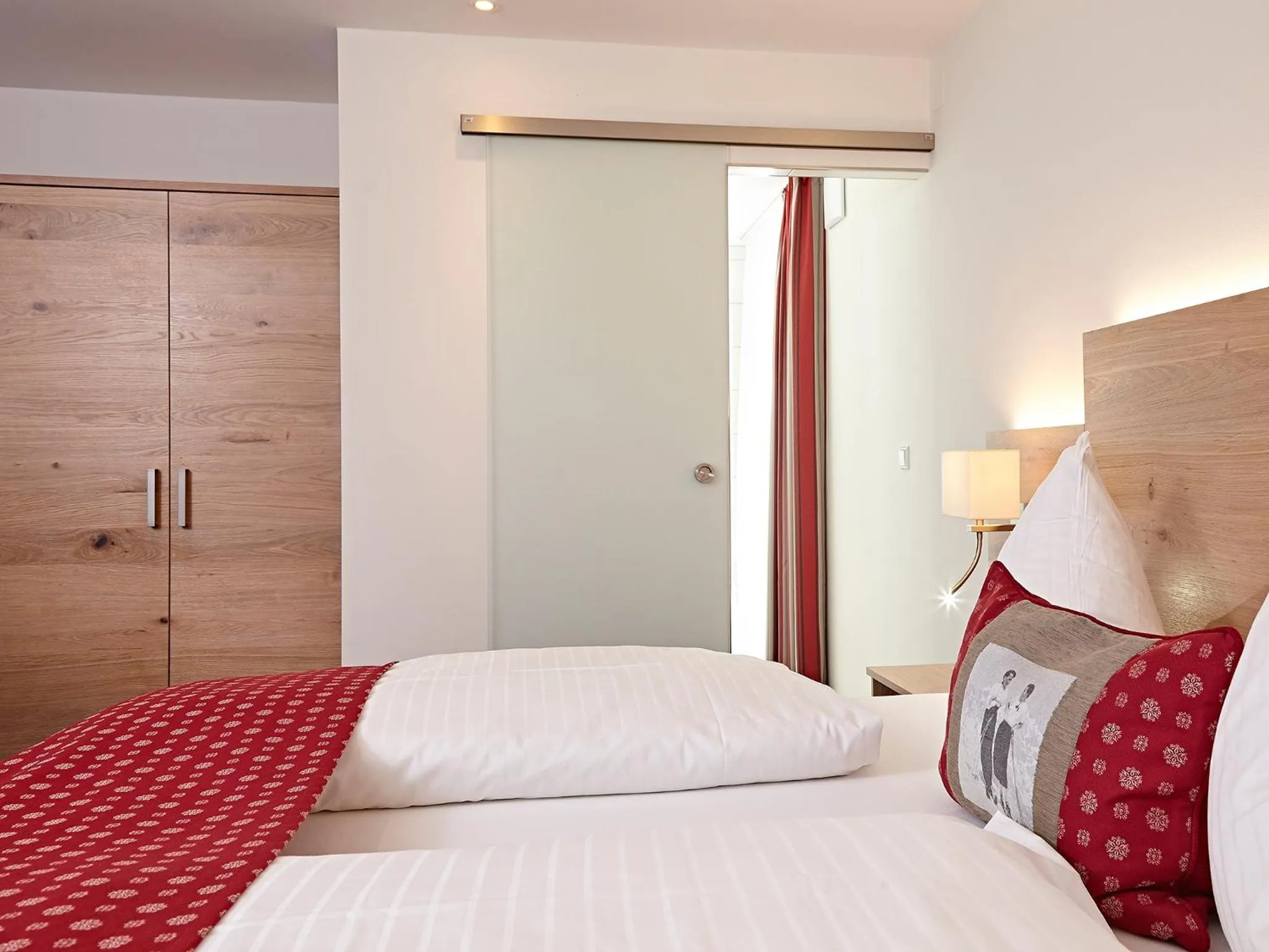 Photo of the whole room, Bed in Landhotel Mohren