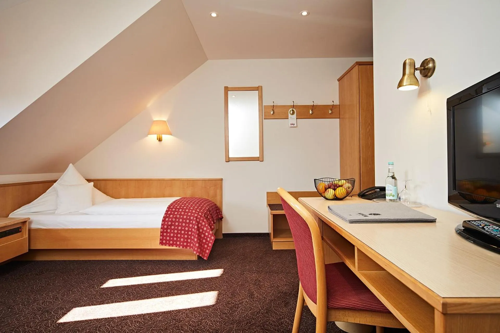 Photo of the whole room, Bed in Landhotel Mohren