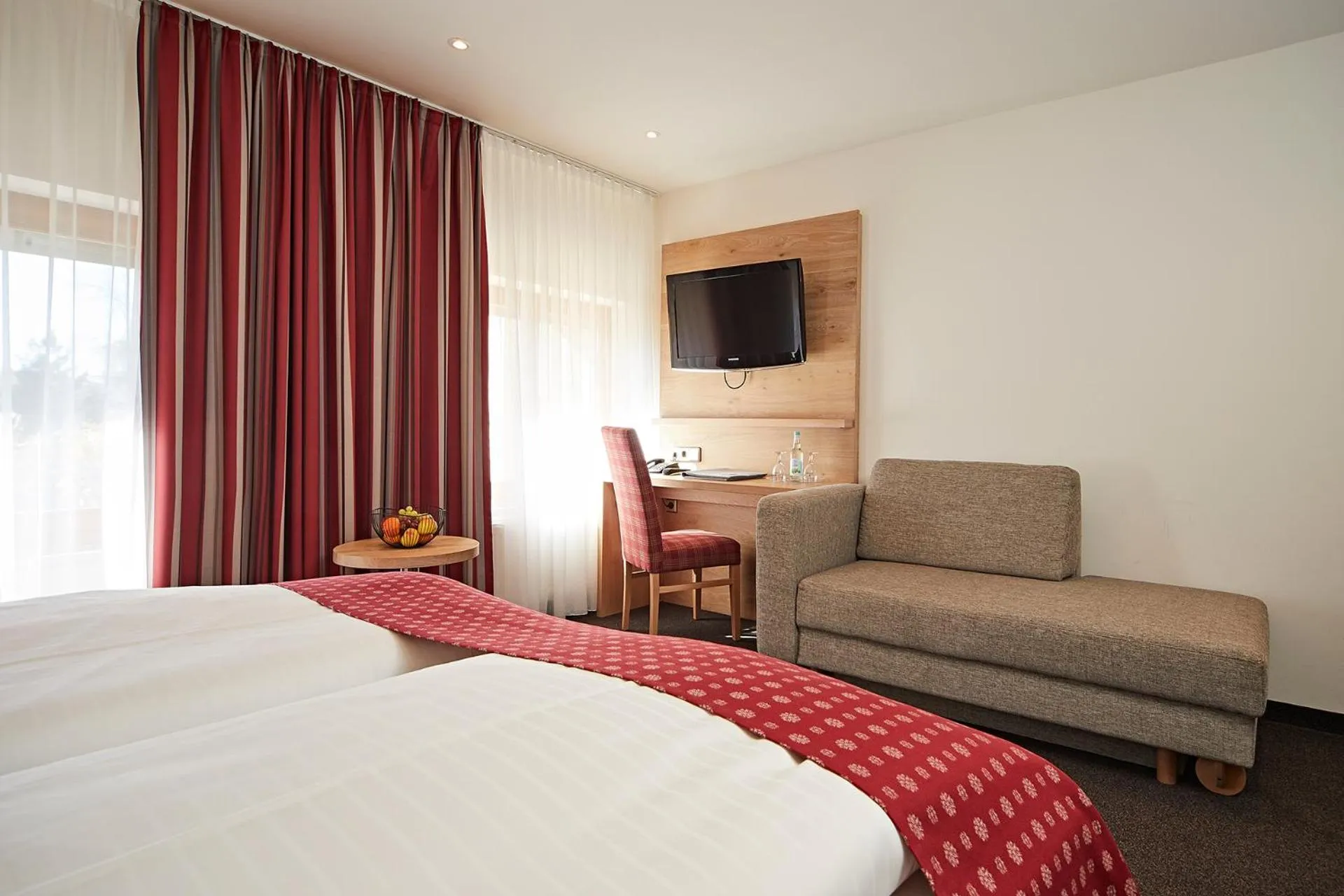 Bedroom, Bed in Landhotel Mohren