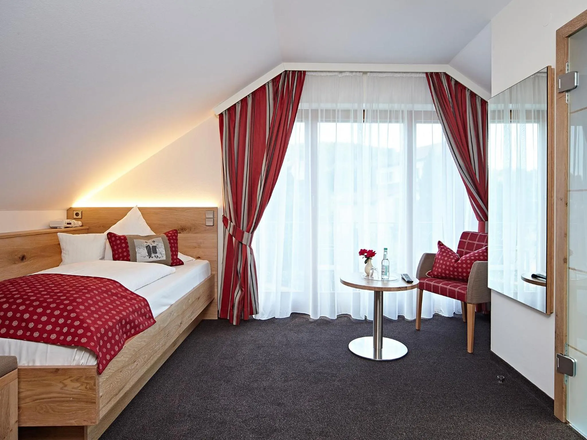 Bed in Landhotel Mohren