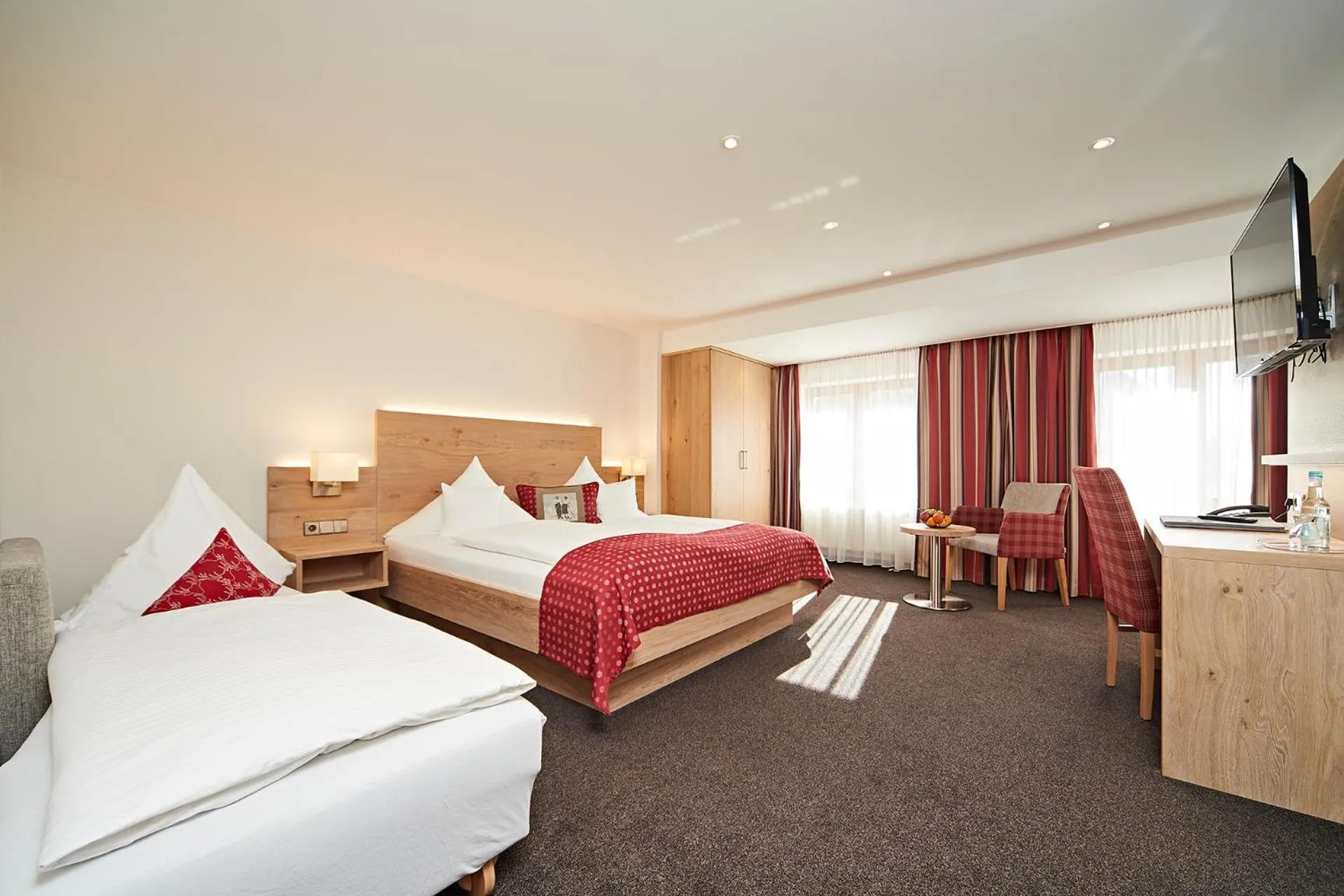 Photo of the whole room, Bed in Landhotel Mohren