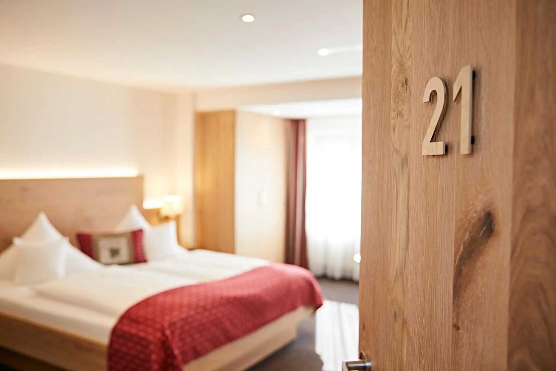 Bedroom, Bed in Landhotel Mohren