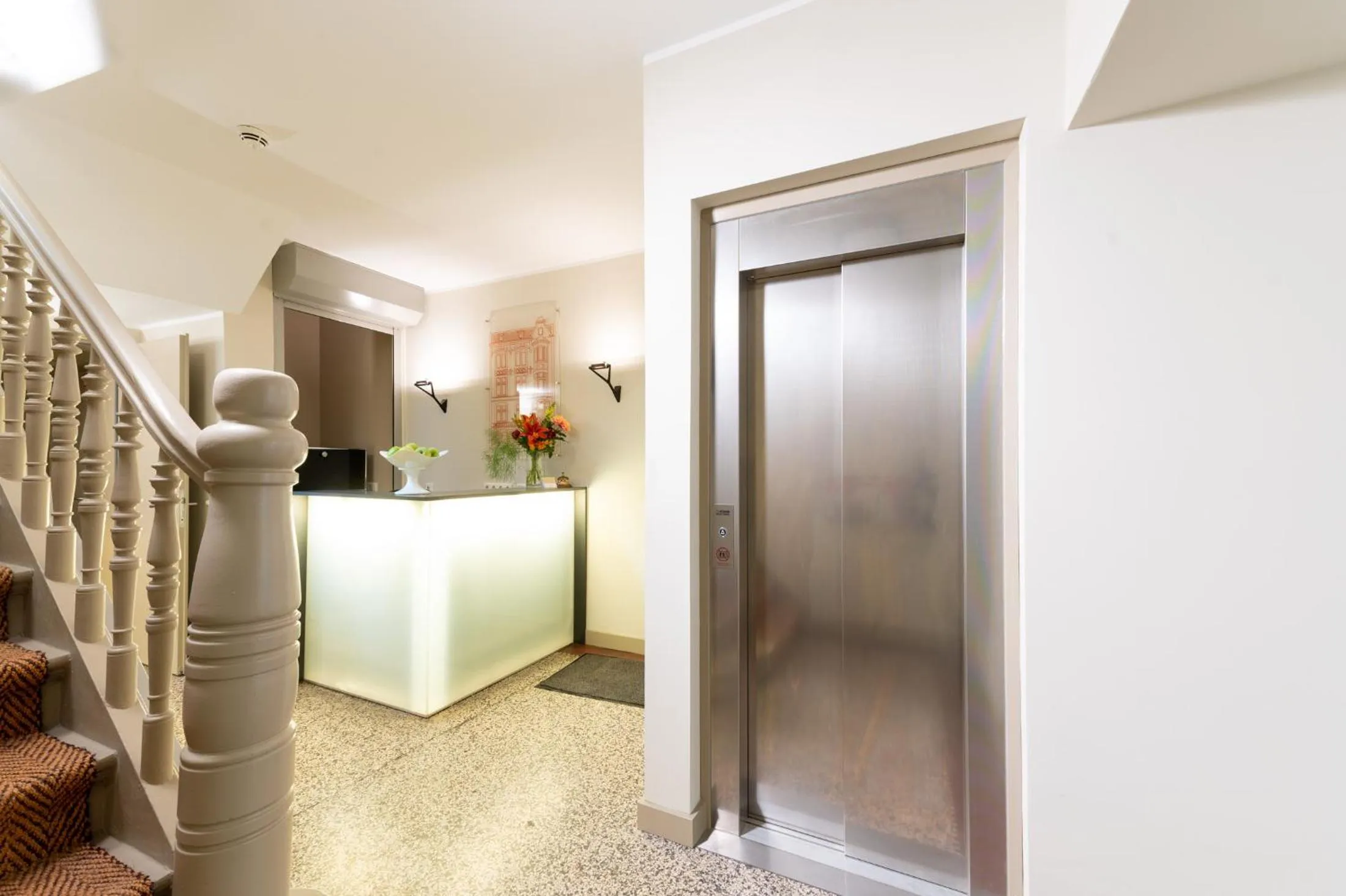 Lobby or reception in Hotel Casa Colonia