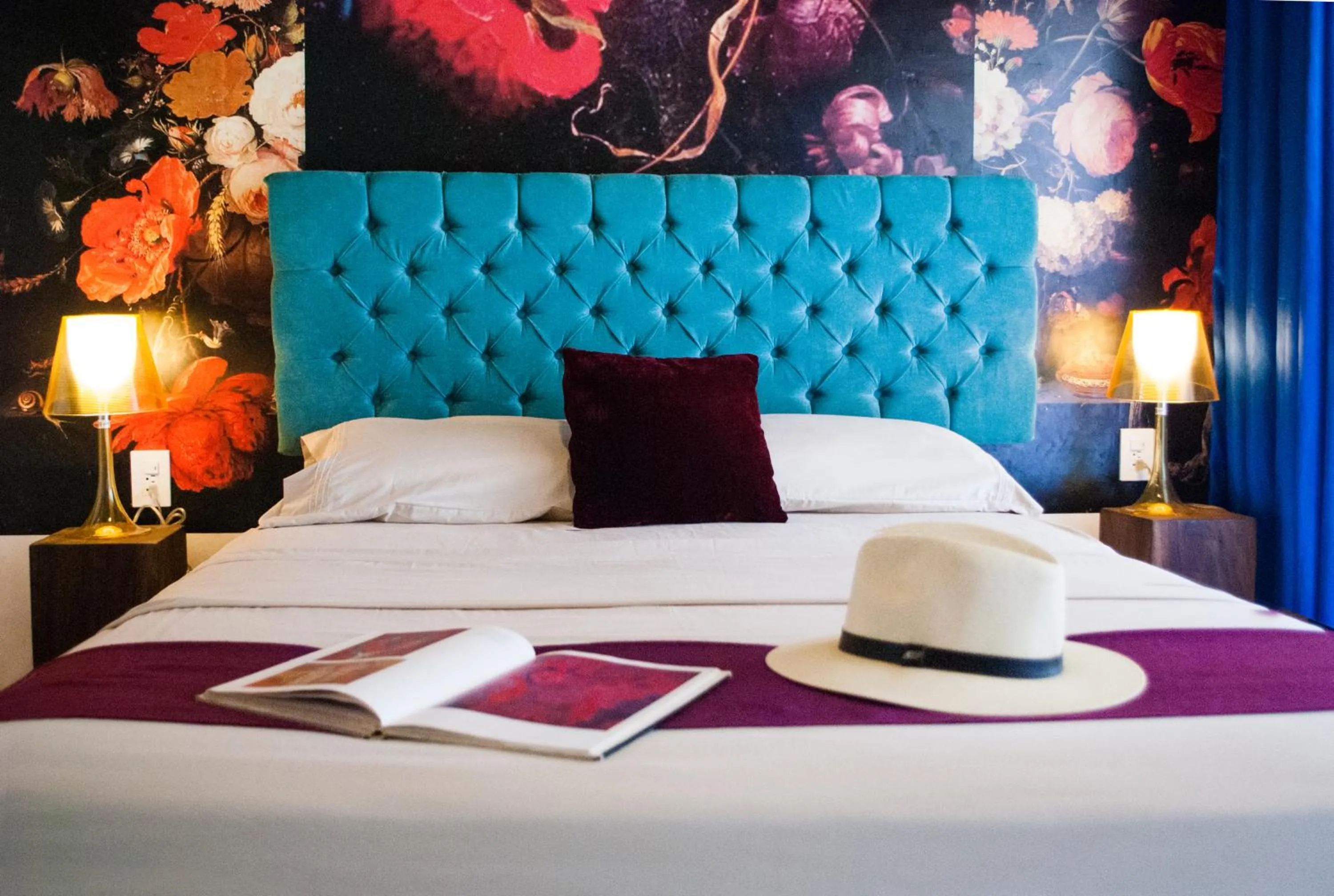 Bed in Hotel Pochote Mazunte