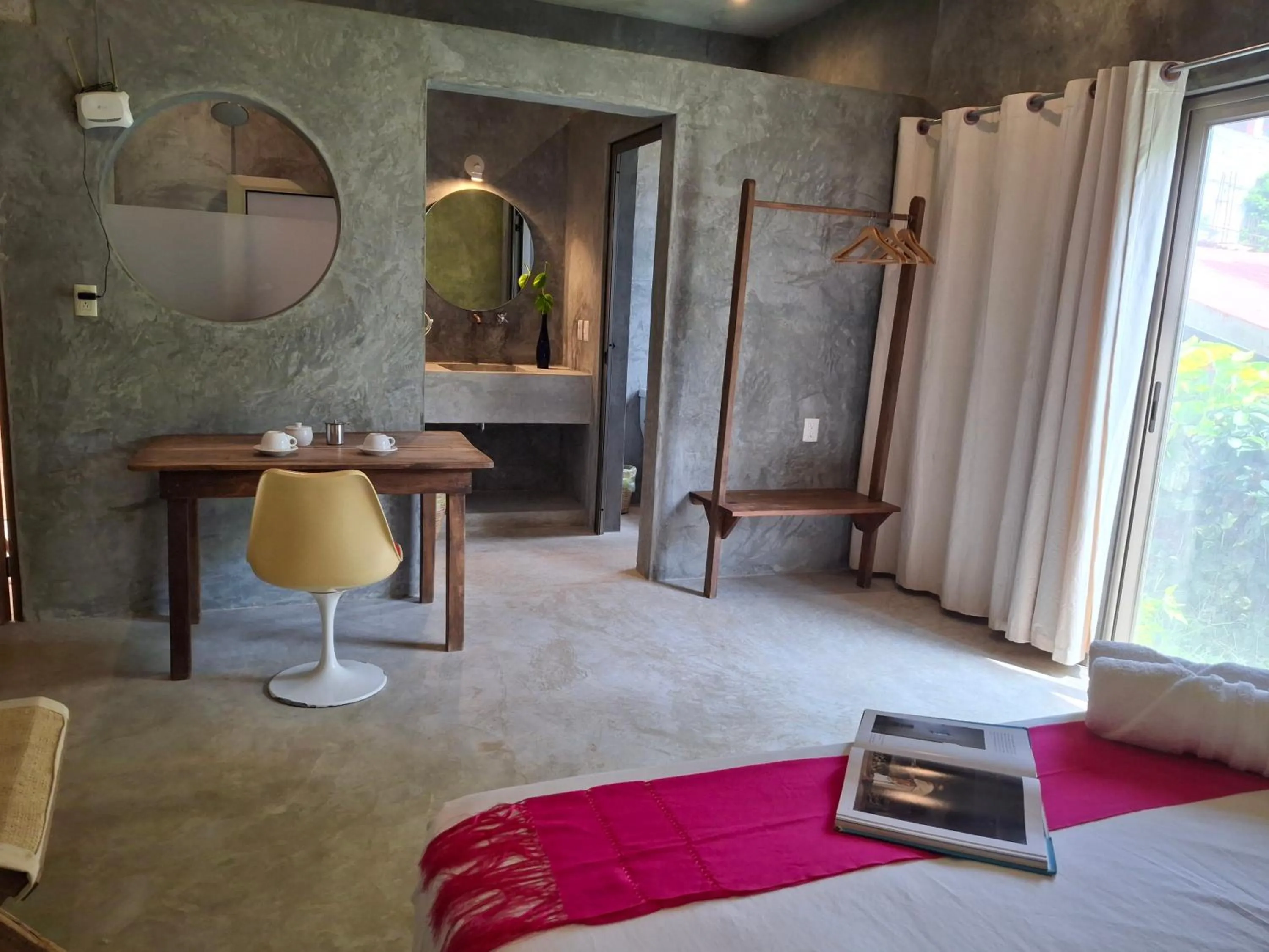 Bed in Hotel Pochote Mazunte