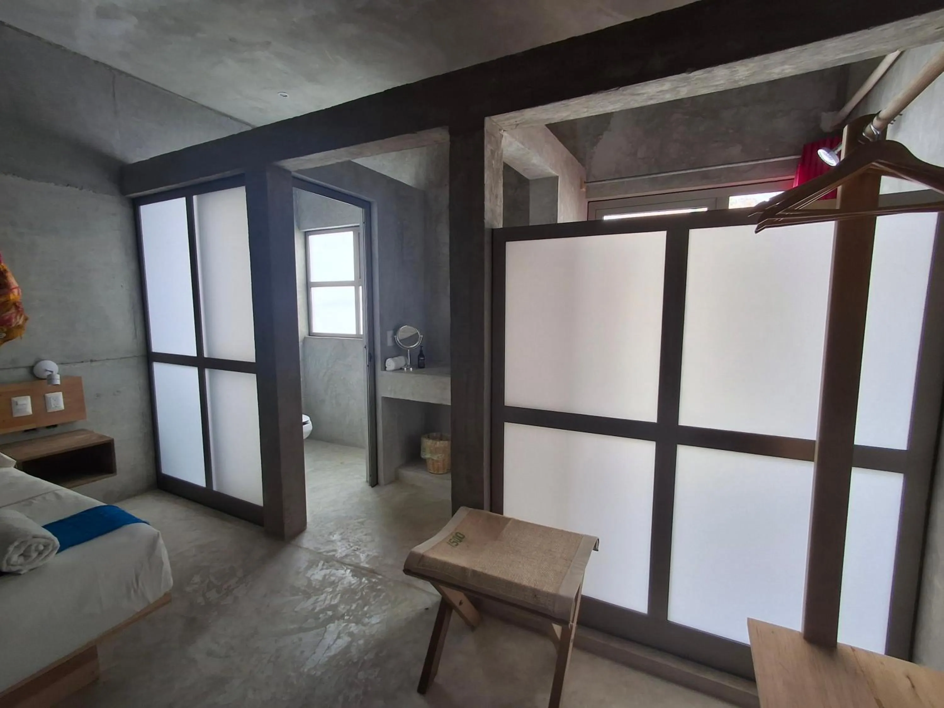 Bed in Hotel Pochote Mazunte