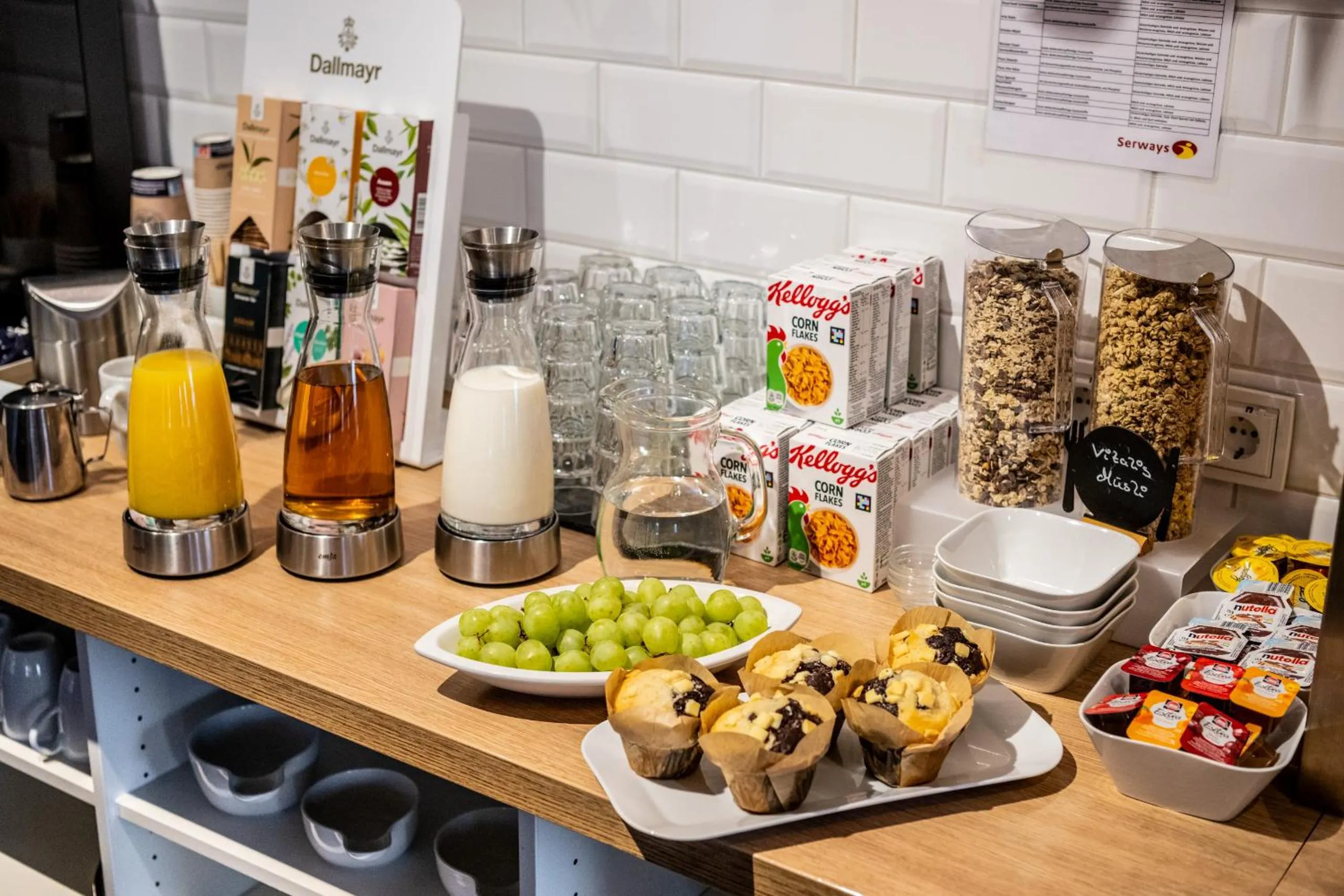 Breakfast in Serways Hotel Weiskirchen Nord